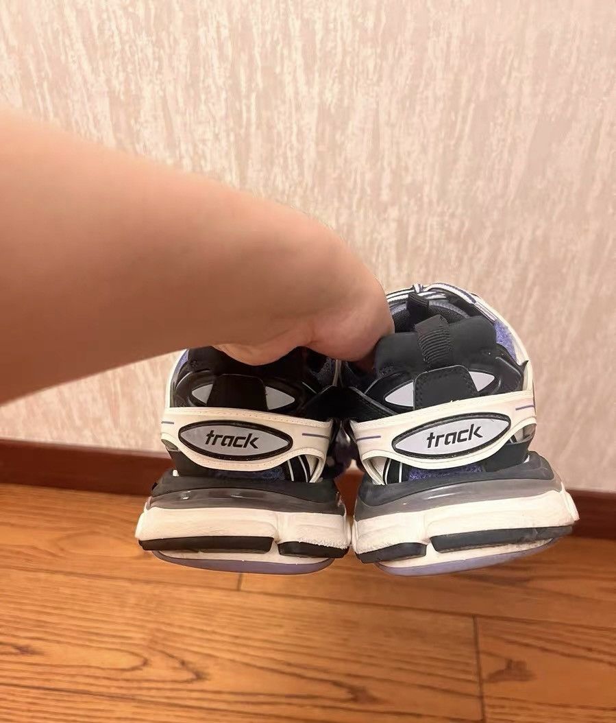Balenciaga Balenciaga Track White Purple Size US 9 / IT 39 - 4 Thumbnail