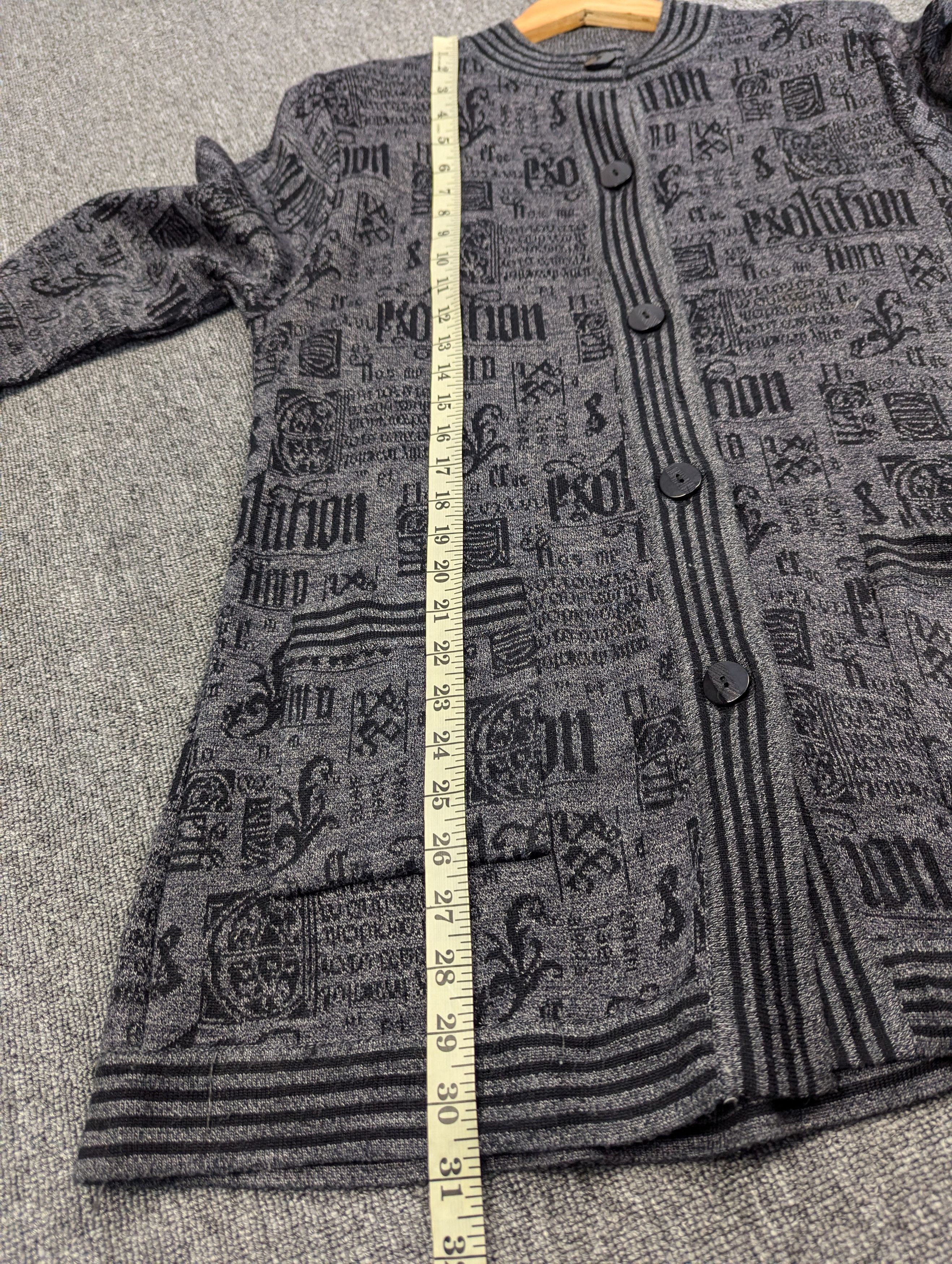 Japanese Brand Vintage Maglia Punto Button Ups Acrylic Cardigan Jacket Size M / US 6-8 / IT 42-44 - 15 Thumbnail