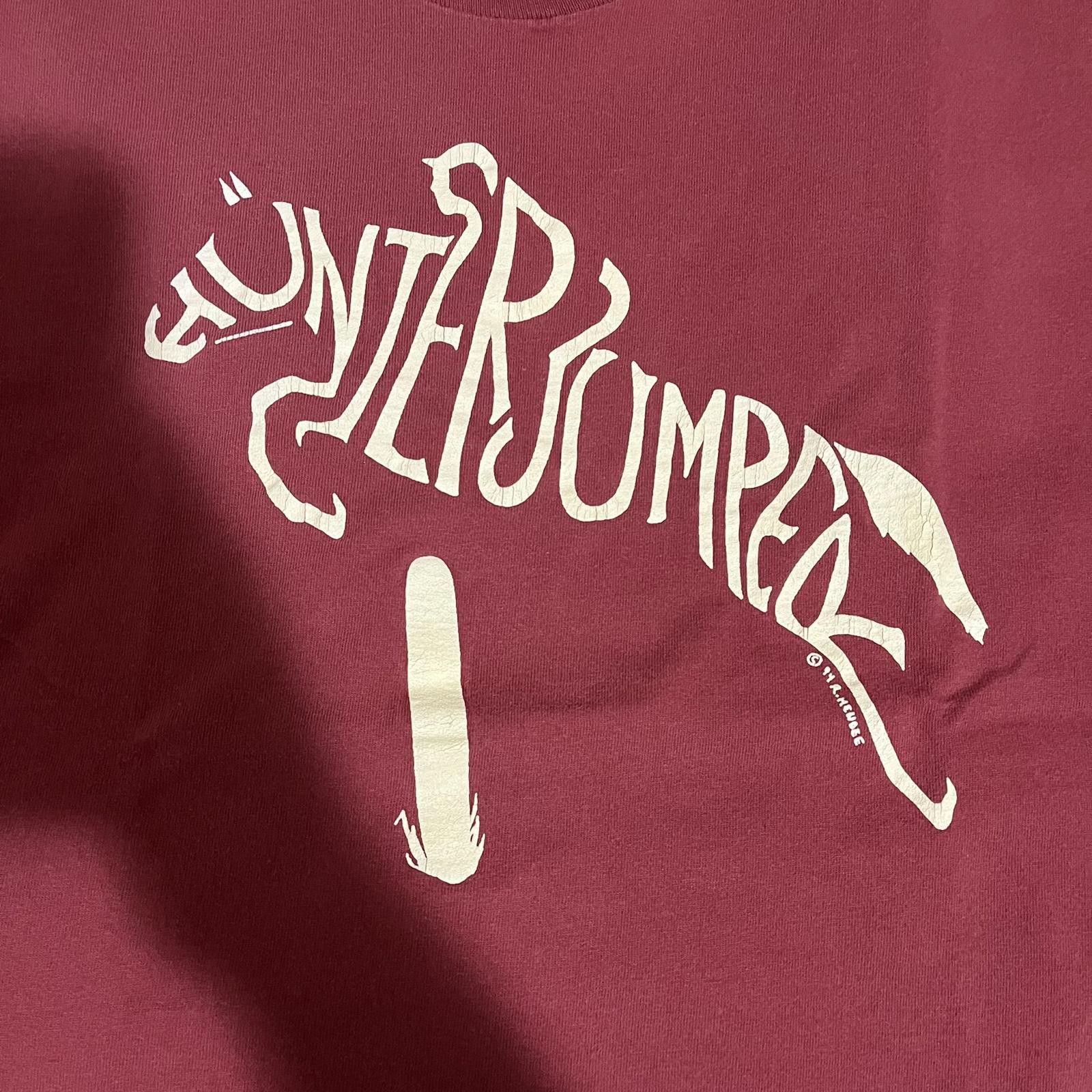 Fruit Of The Loom Vtg 90s HunterJumper Equestrian Graphic Tee Size L / US 10 / IT 46 - 4 Thumbnail