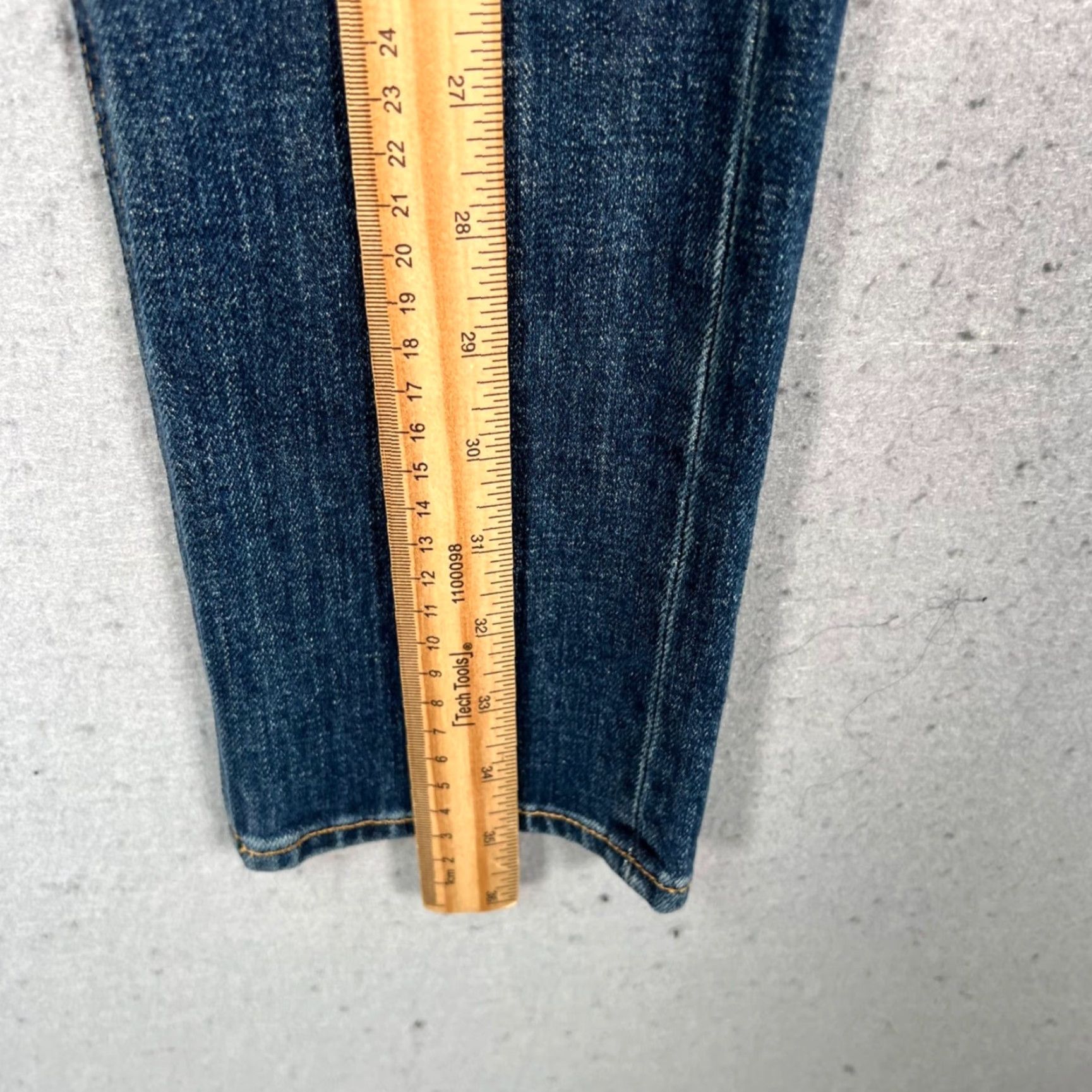 Rag & Bone Rag & Bone Womens Size 25 Tomboy Skinny Mid-Rise Jeans Blue Denim Size 42" / US 20 - 7 Thumbnail