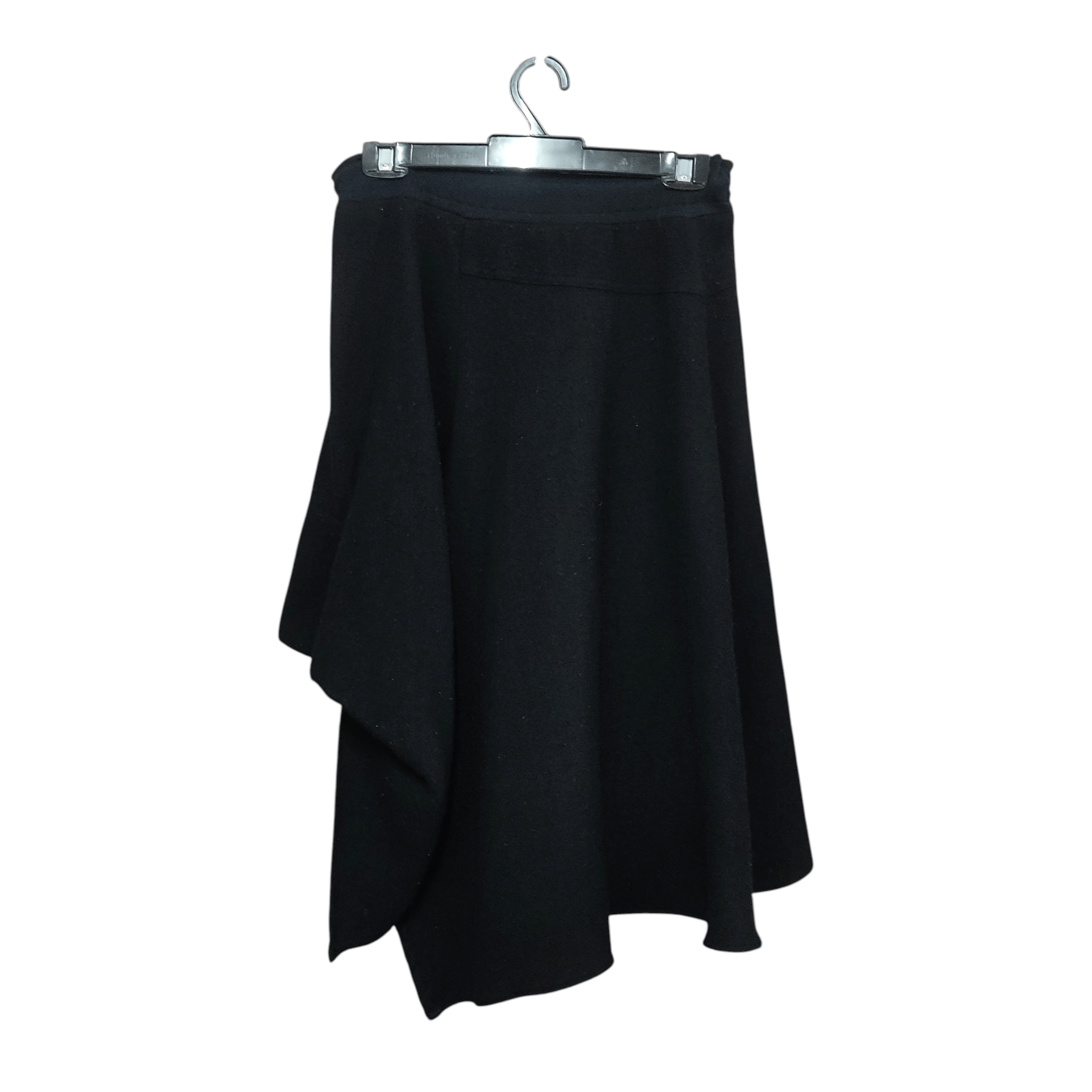 Yohji Yamamoto Yohji Yamamoto Y's Asymmetric Laine Wool Skirts Size 30" / US 8 / IT 44 - 2 Thumbnail