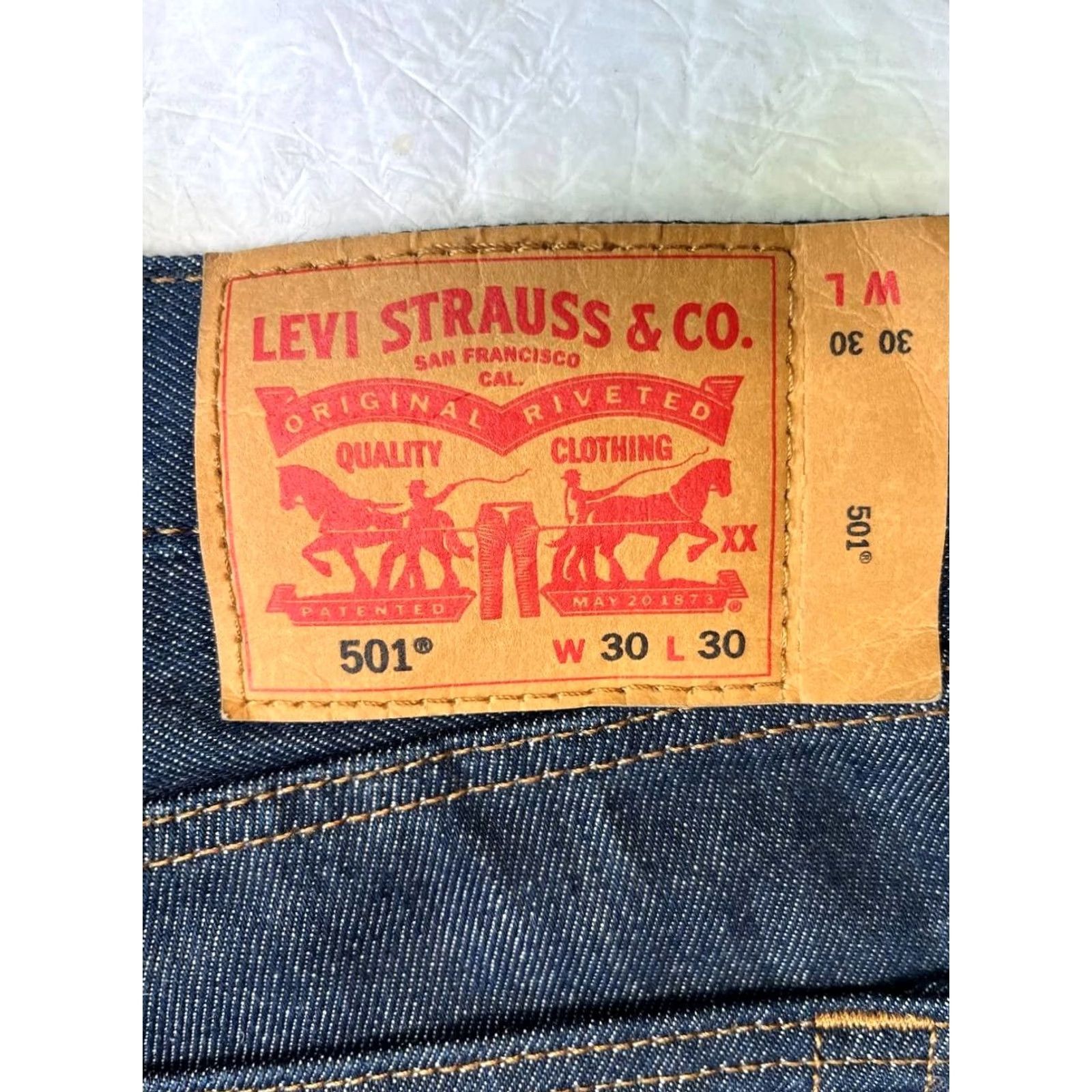 Levi's Levi's 501 Denim Shorts Cutoff Men Size 30 Button Fly Blue Denim 90s American Vintage No Regular Shorts Mens Size US 30 / EU 46 - 6 Thumbnail