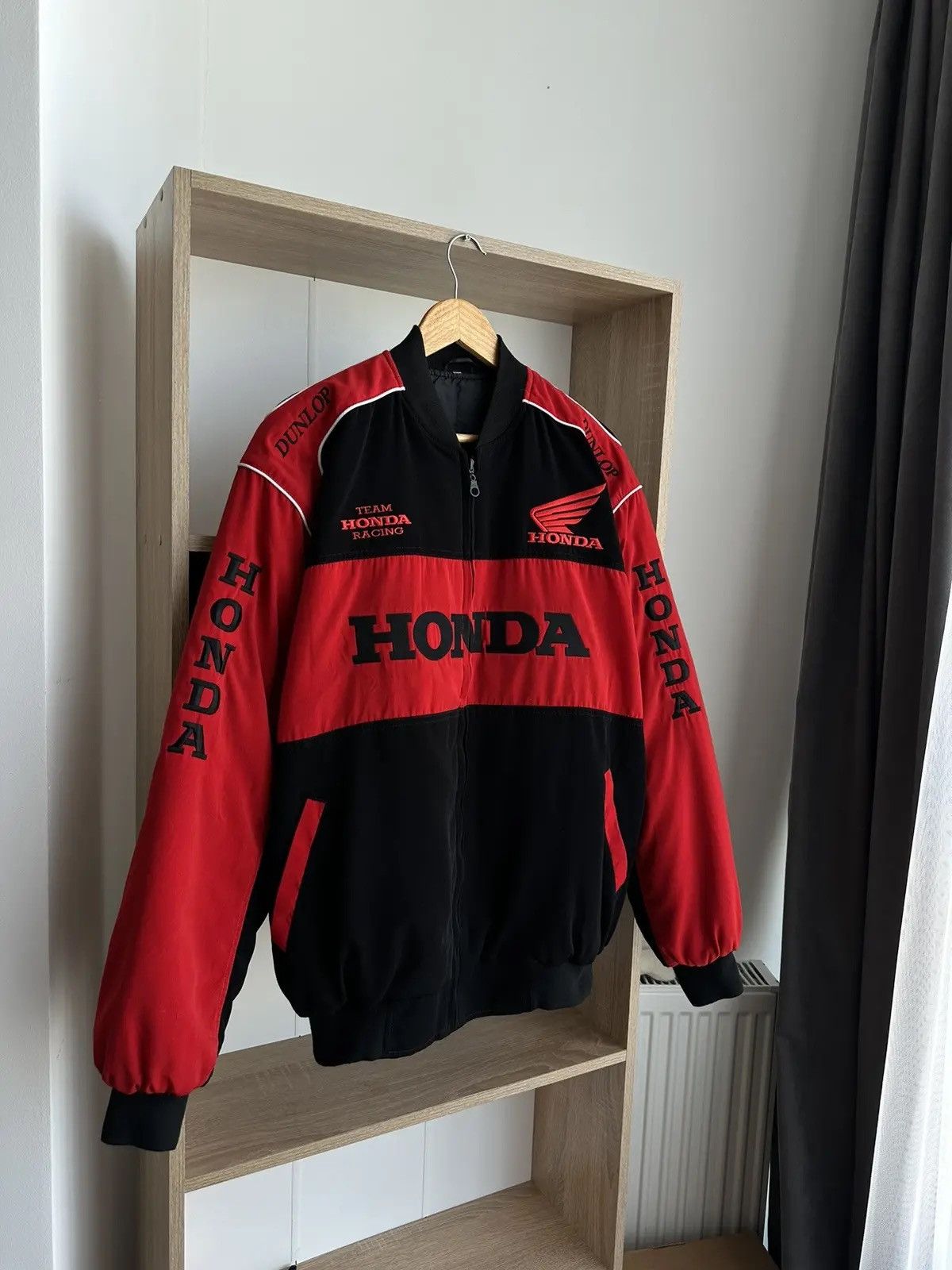 Honda × Vintage Vintage Honda Red Racing Formula Uno Jacket Size US M / EU 48-50 / 2 - 1 Thumbnail