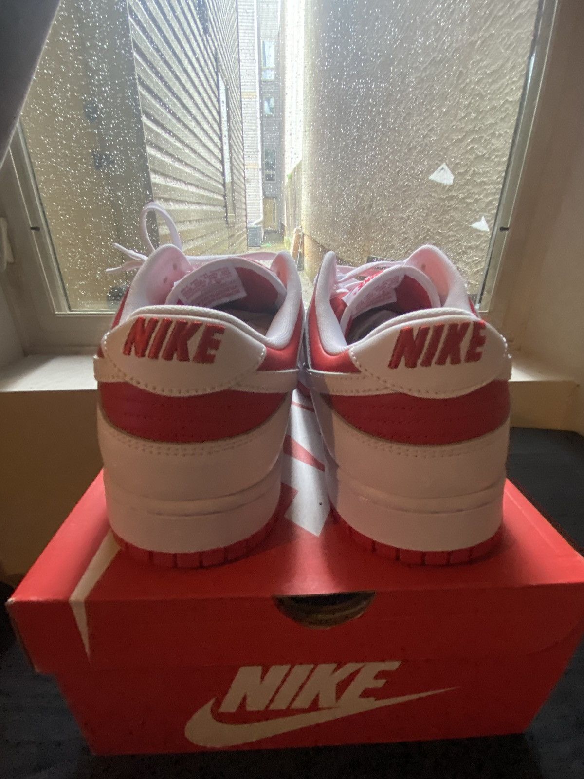 Nike Nike Dunk Low Championship Red Size US 13 / EU 46 - 3 Thumbnail