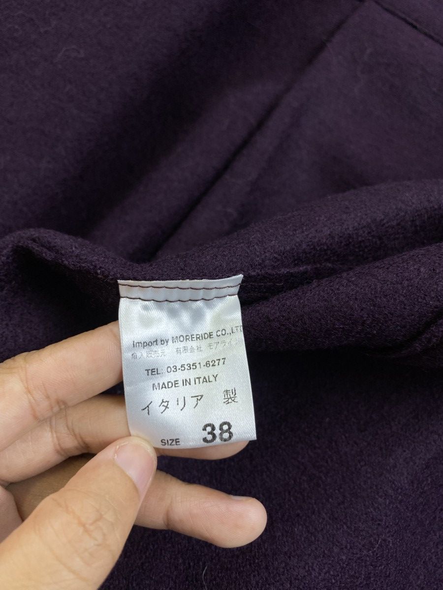 Harris Wharf London 🔥Harris Wharf London Purple Wool Coat Jacket Size S / US 4 / IT 40 - 11 Thumbnail