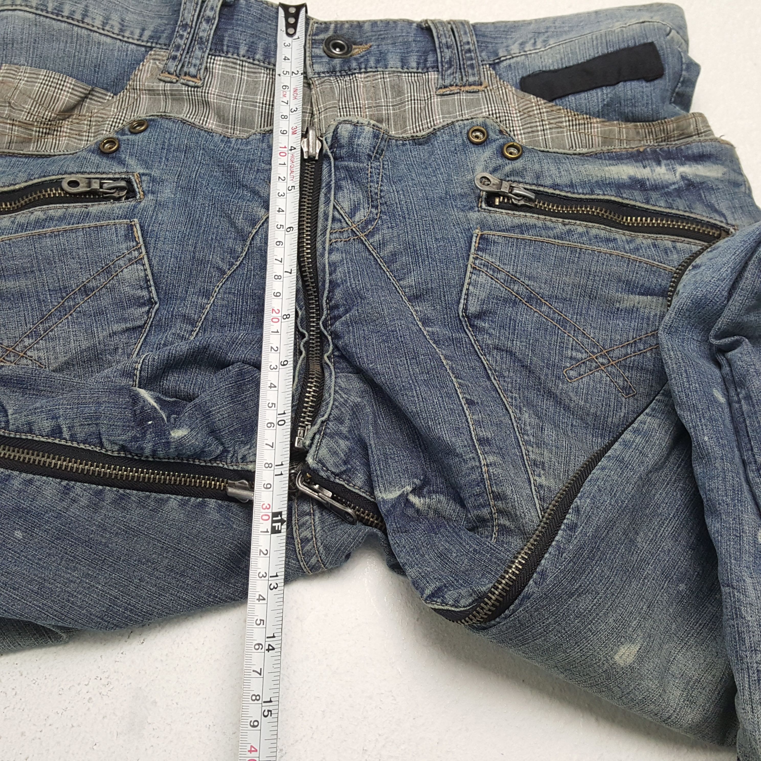 Japanese Brand × PPFM PPFM ANARCHY 2 Design Style Fashion Rare Jeans Size US 34 / EU 50 - 14 Thumbnail