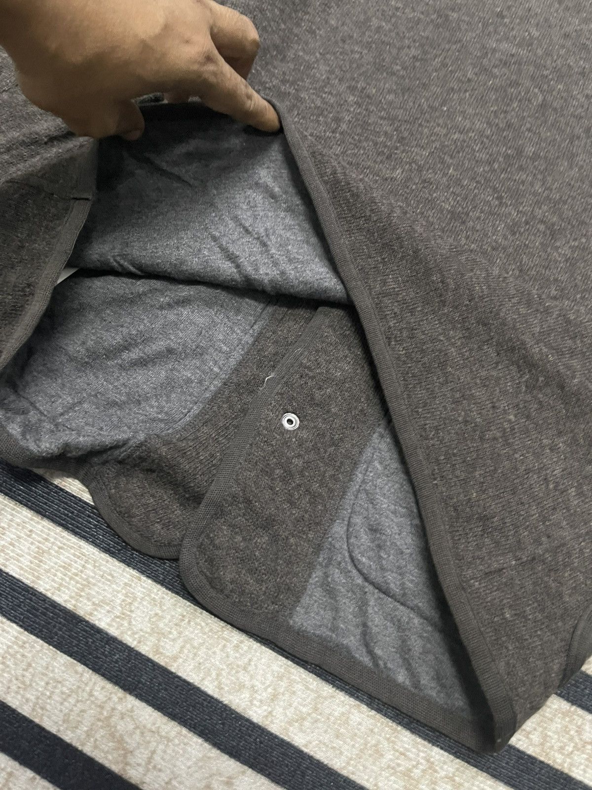 Comme des Garcons Homme AW 2009 COMME DES GARCONS HOMME BUTTON UP WOOL JACKET Size US S / EU 44-46 / 1 - 13 Thumbnail
