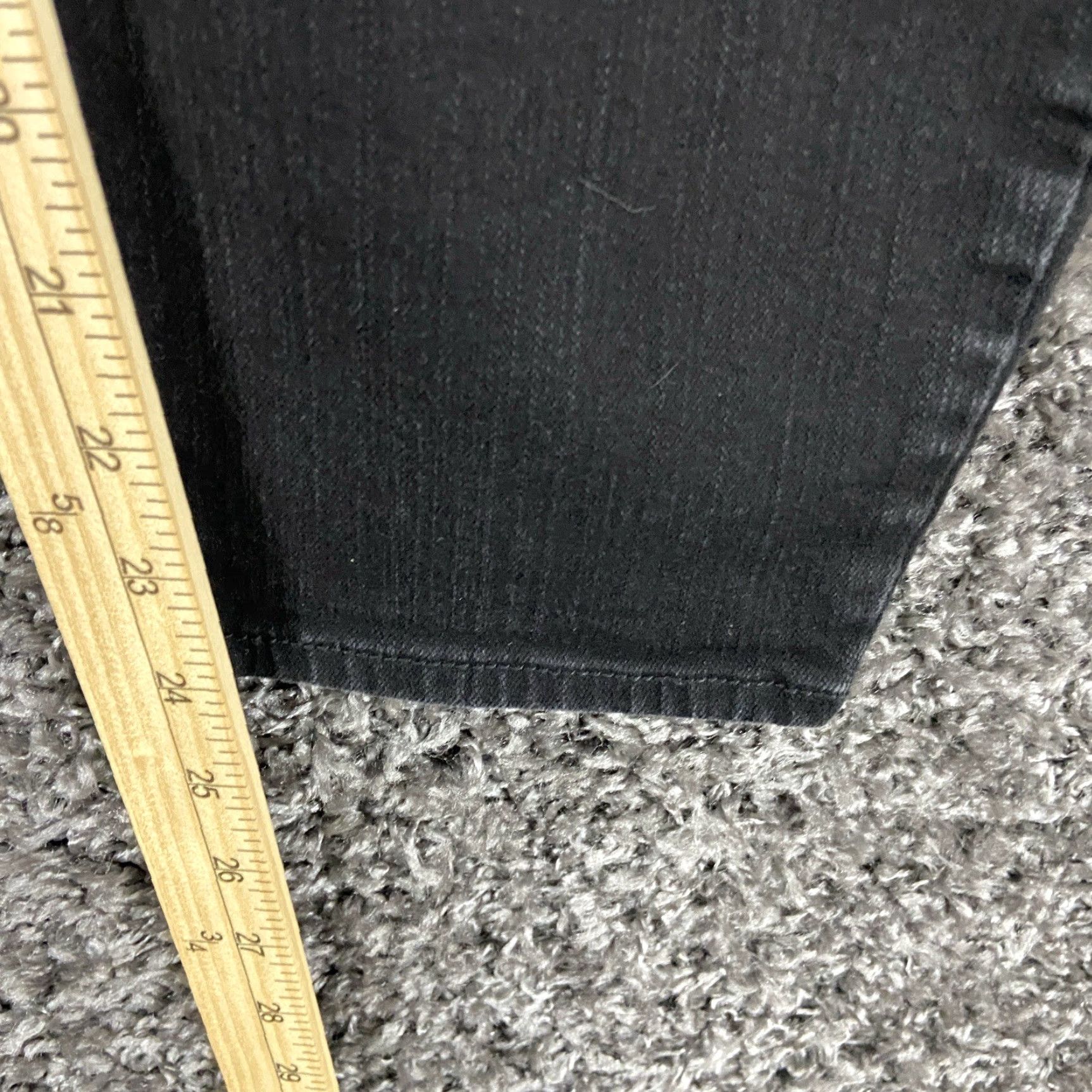 Torrid Torrid Sky High Skinny Premium Stretch Distress Jeans Women 24S Black Womens Size 42" / US 20 - 7 Thumbnail