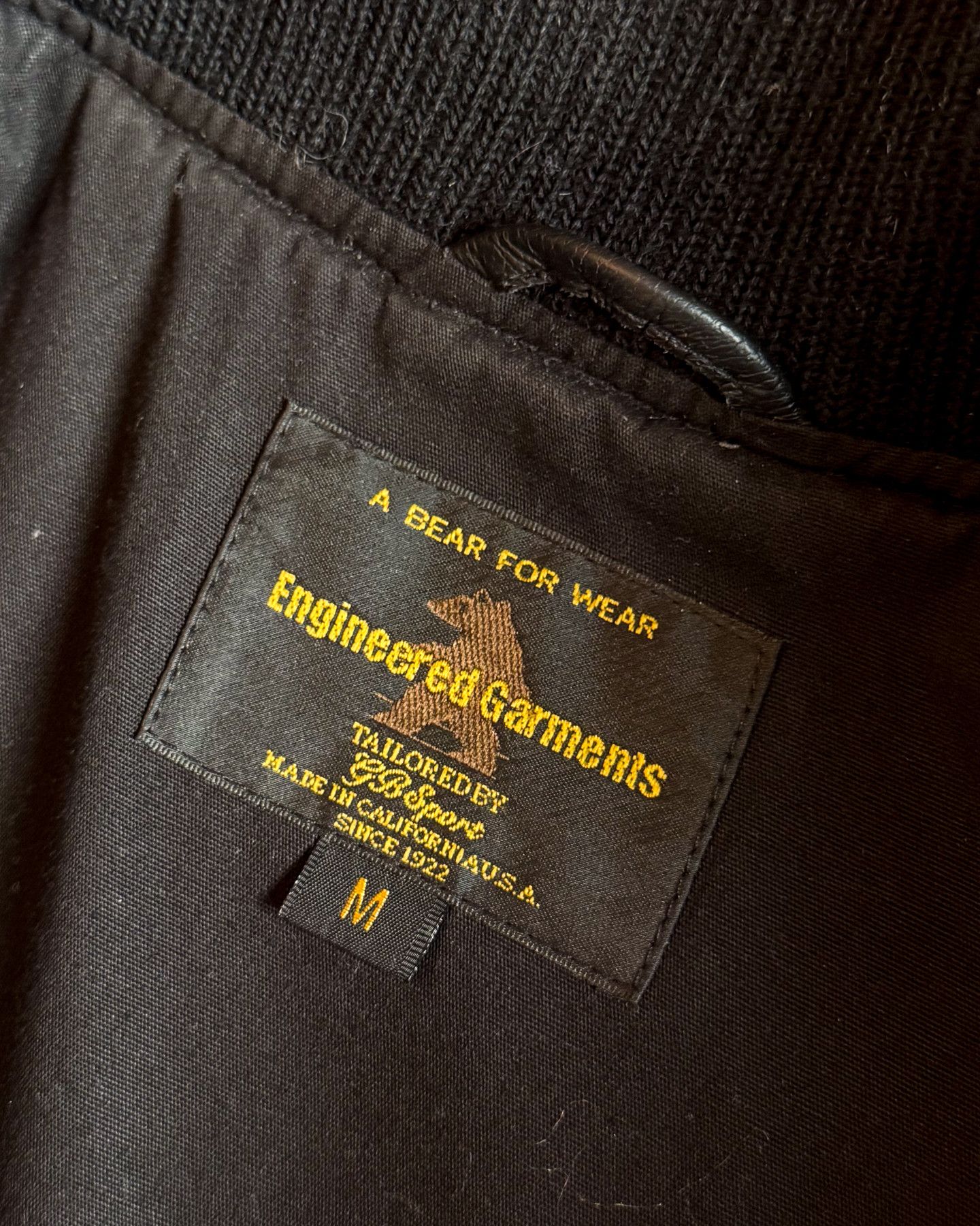 Engineered Garments Golden Bear x Engineered Gaments Varsity Leather Jacket Size US M / EU 48-50 / 2 - 7 Thumbnail