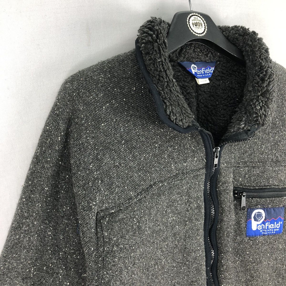 Penfield Vintage 90's Penfield Knit Sherpa Lining Outdoor Jacket Size US M / EU 48-50 / 2 - 2 Thumbnail