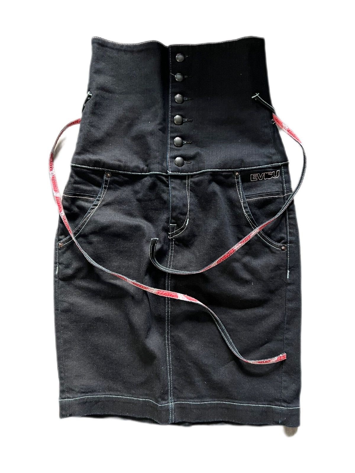 Evisu × Vintage Evisu Skirt Korsett Japan vintage y2k Size 28" / US 6 / IT 42 - 2 Thumbnail