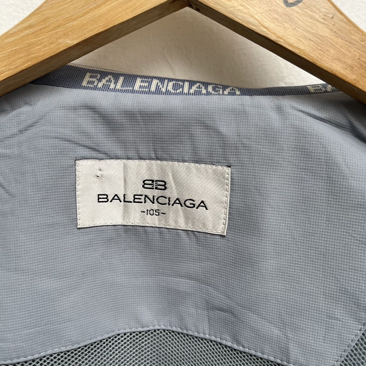 Balenciaga Balenciaga Golf Paris Jacket Script Logo Full Tape Collar Size US XL / EU 56 / 4 - 7 Thumbnail