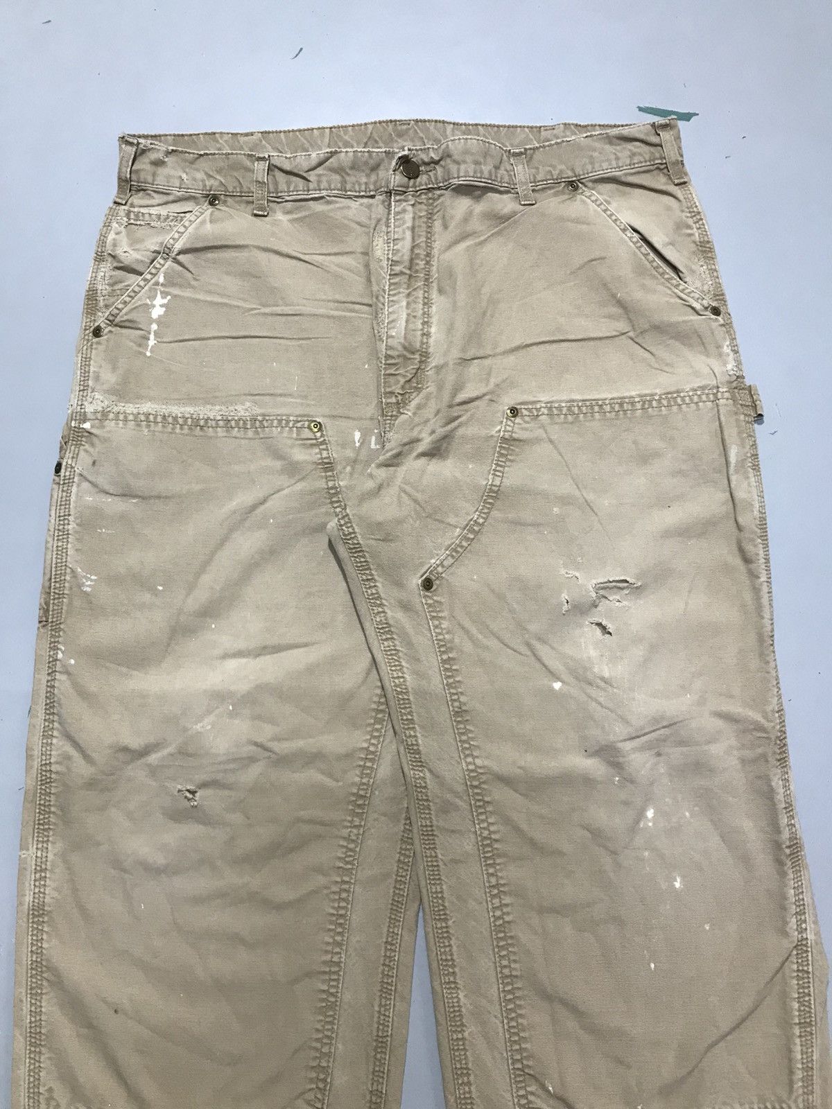 Carhartt Vintage carhartt damaged double knee workwear Size US 40 / EU 56 - 5 Thumbnail