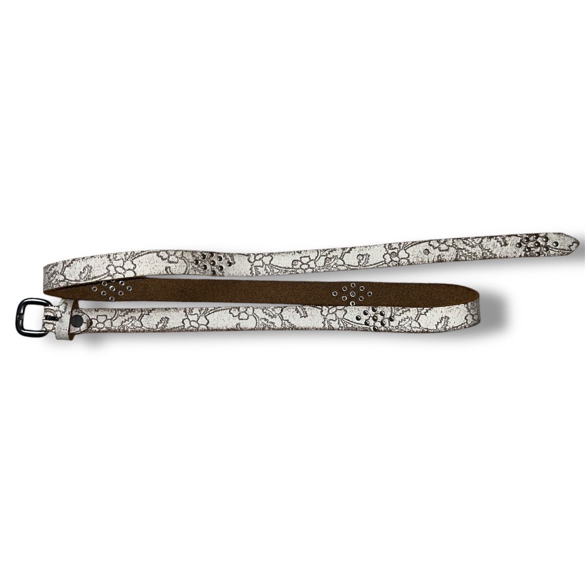 Vintage Vintage studded leather belt (Kapital Style) Size ONE SIZE - 5 Thumbnail