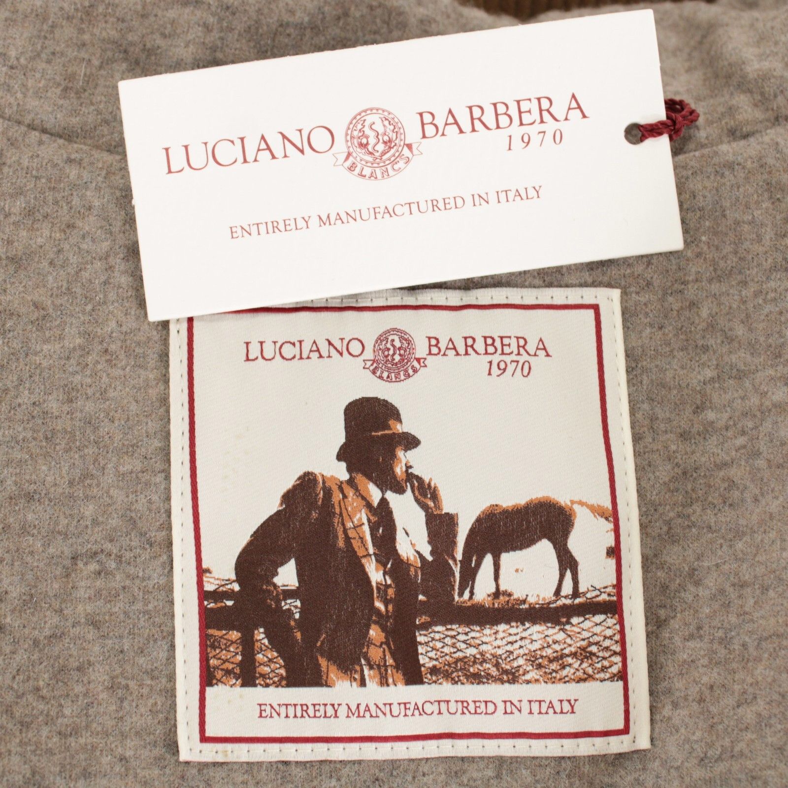 Luciano Barbera Luciano Barbera Vest Size M US In Brown Cotton Blend Size US M / EU 48-50 / 2 - 7 Thumbnail
