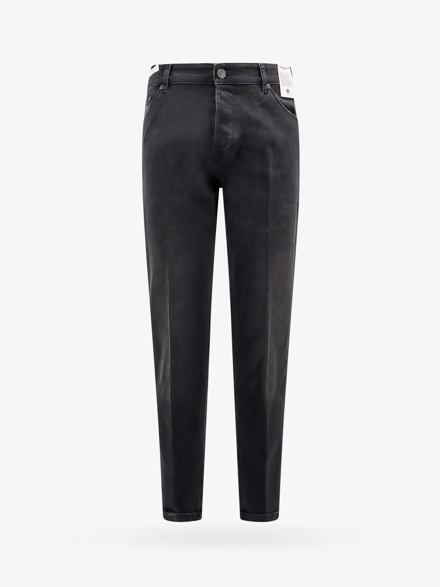 image of Pt Torino Trouser Man Black Pants, Men's (Size 42)