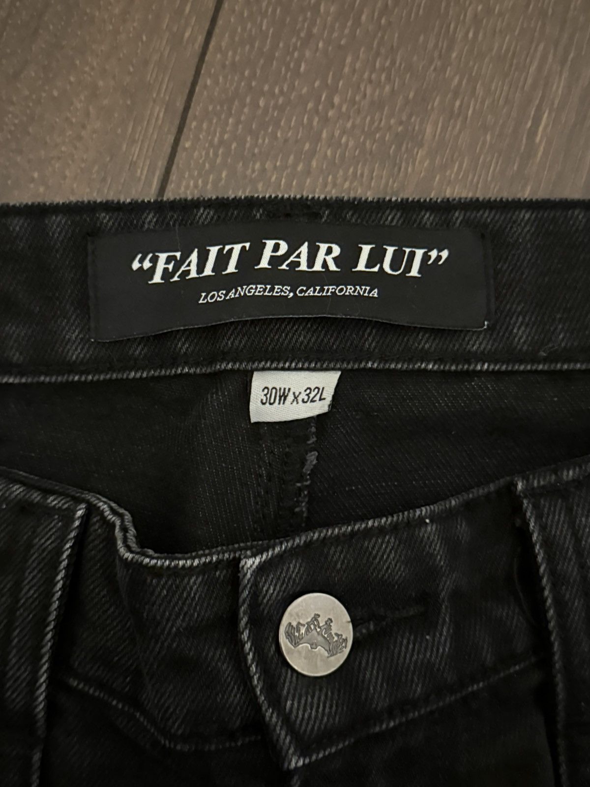 Designer × Vintage Fair Par Lui LA flared denim Size US 30 / EU 46 - 3 Thumbnail