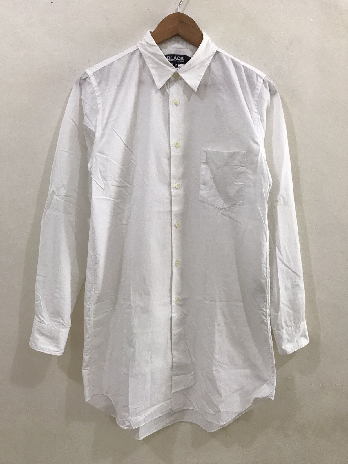 Comme des Garcons Black Comme des garcons Black White Shirt Size US M / EU 48-50 / 2 - 1 Thumbnail