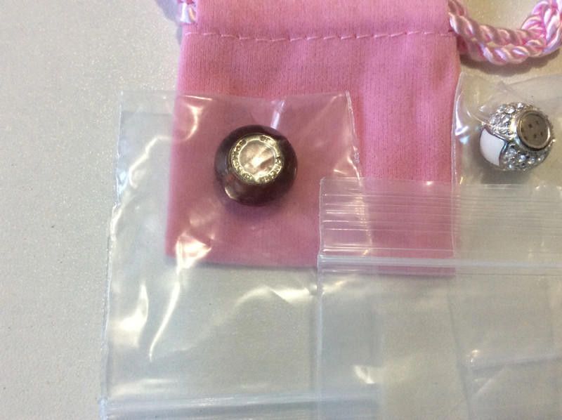 Other Silver Three beads with different colour and design bracelet Size ONE SIZE - 2 Thumbnail