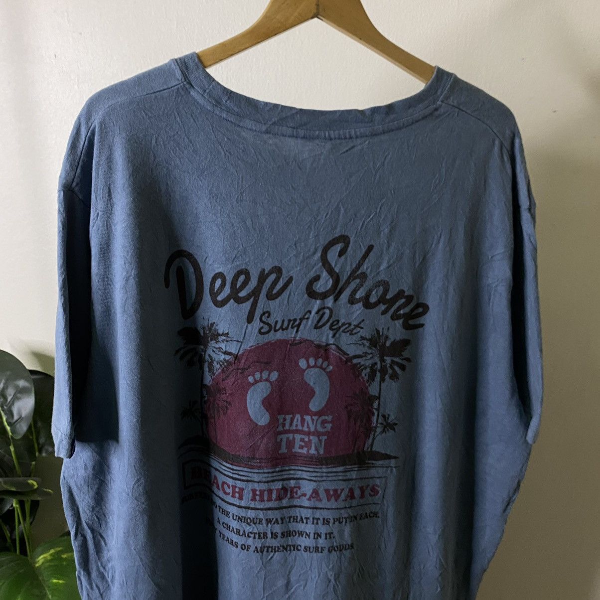Other Vintage Y2K Hang Ten Surf Style Tee Size US XXL / EU 58 / 5 - 2 Thumbnail