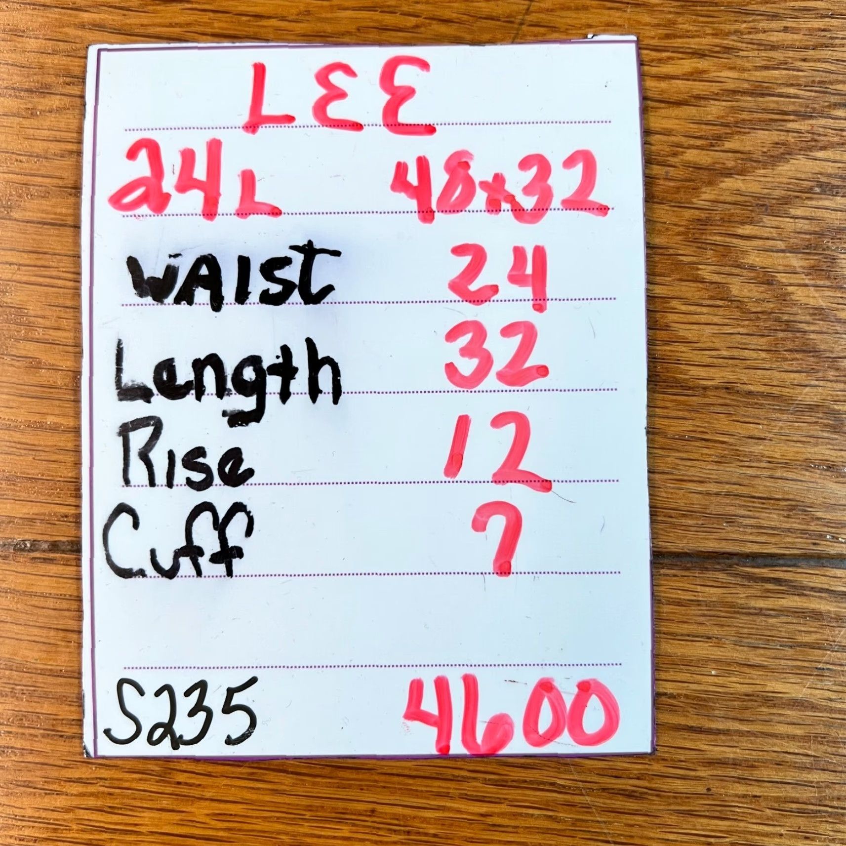 Lee Lee Jeans Skinny Gray Denim Size 24W Plus Long Women's High Rise Slimming Fit 5-Pocket Size 42" / US 20 - 8 Thumbnail