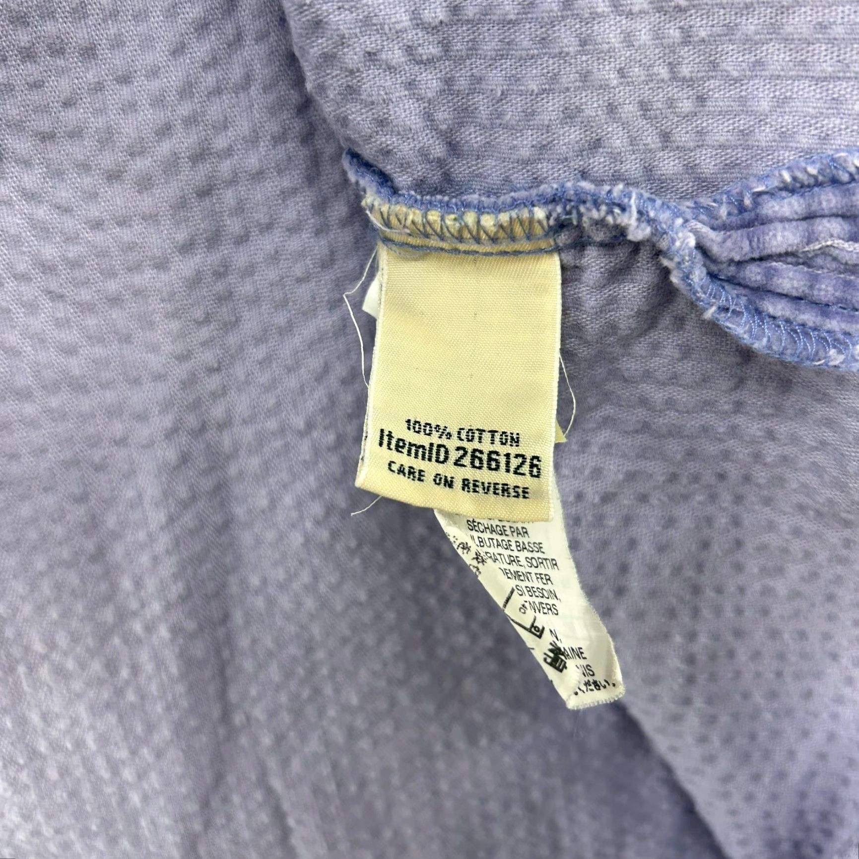 Vintage VINTAGE LL Bean Jacket Womens 2X Purple Button Up Long Sleeve Corduroy Wide Wale Chore (90s) Womens Buttons Pocketed Regular Fit Jacket Size XXL / US 16-18 / IT 52-54 - 5 Thumbnail