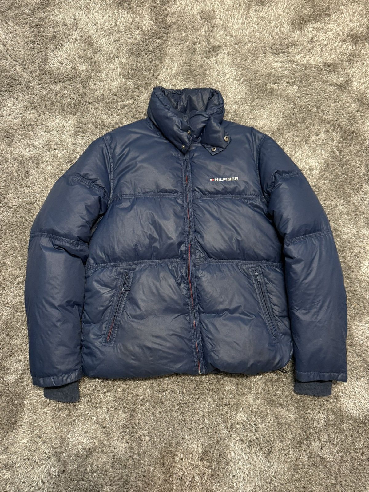 Tommy Hilfiger Vintage Tommy Hilfiger Puffer Jacket Size US S / EU 44-46 / 1 - 1 Thumbnail