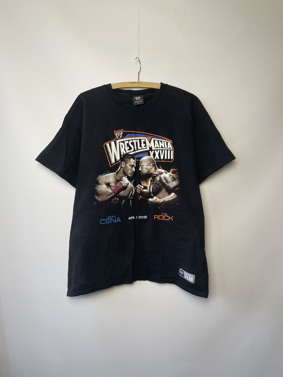 Vintage Vintage The Rock & John Cena Wrestle Mania Authentic Size US XL / EU 56 / 4 - 1 Thumbnail