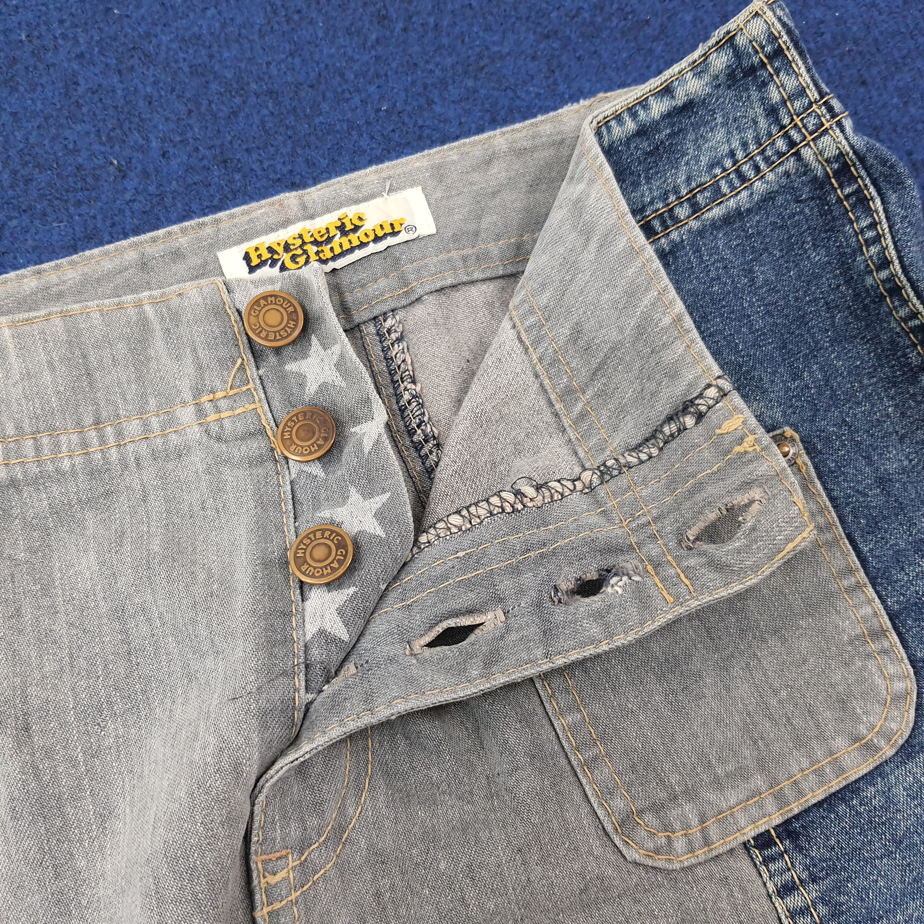 Hysteric Glamour Vintage Hysteric Glamour Japan Jeans Mini Skirt C235N1 Size 29" - 6 Thumbnail