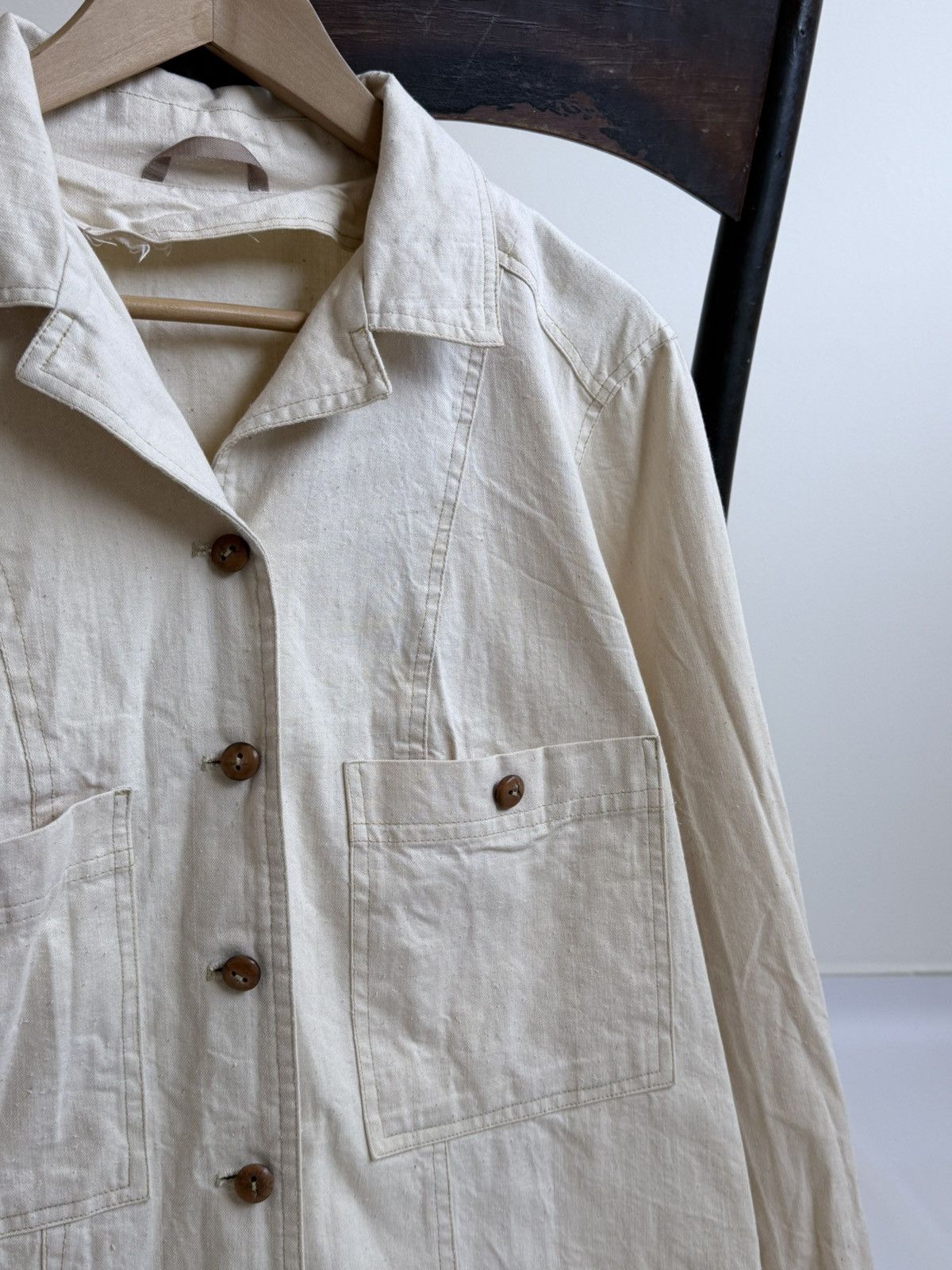 Vetra Vintage 70s French Chore Work Jacket Size US M / EU 48-50 / 2 - 3 Thumbnail
