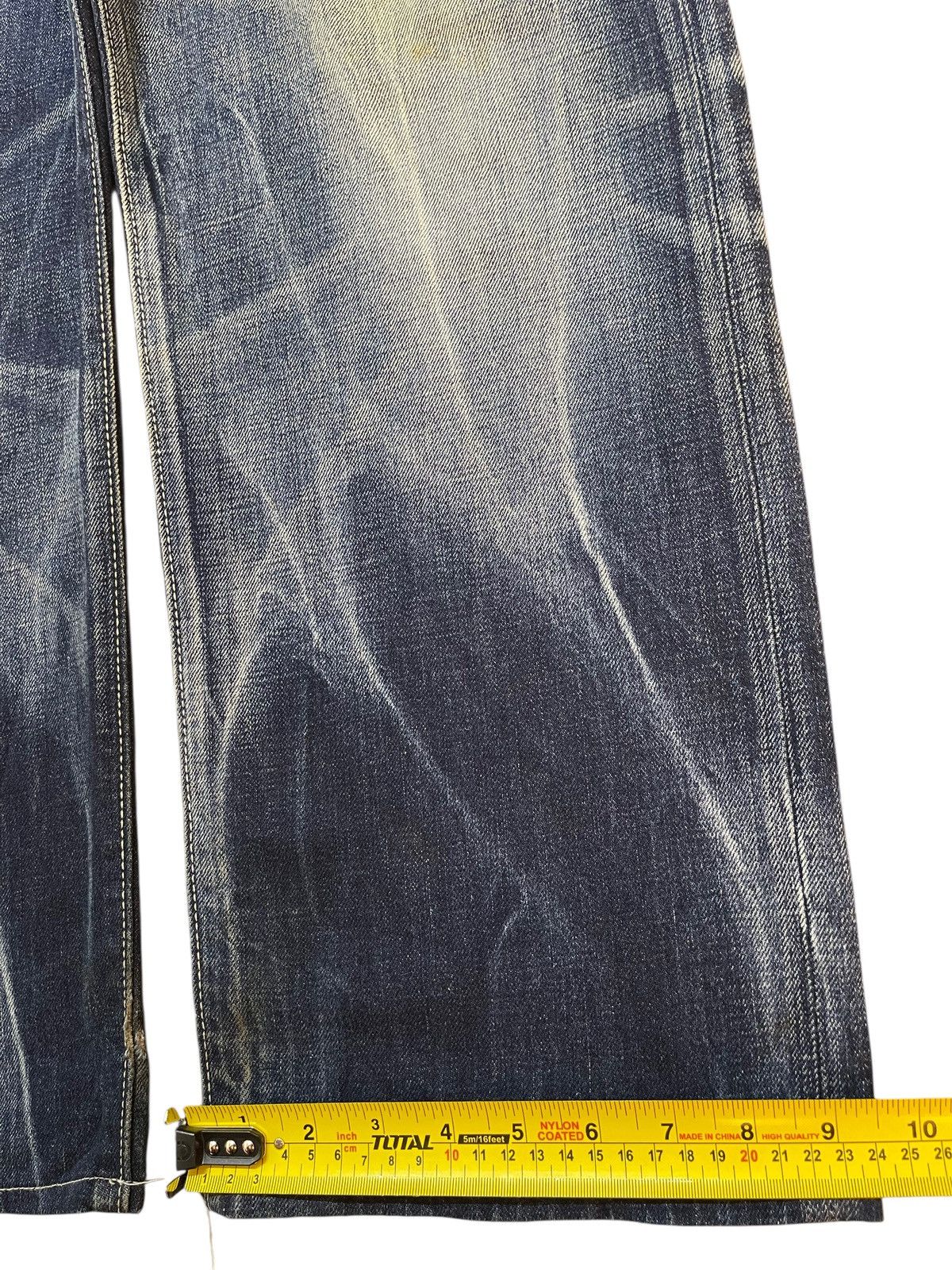 Eternal Vintage Japan Eternal Mud Thunder Wash Style Baggy Jeans Size US 36 / EU 52 - 16 Thumbnail