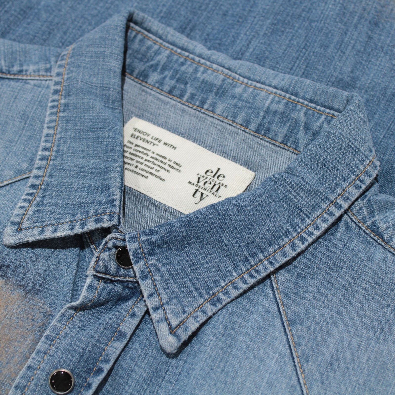 Eleventy Eleventy New with tags Shirt Size M US In Blue Size US M / EU 48-50 / 2 - 1 Thumbnail