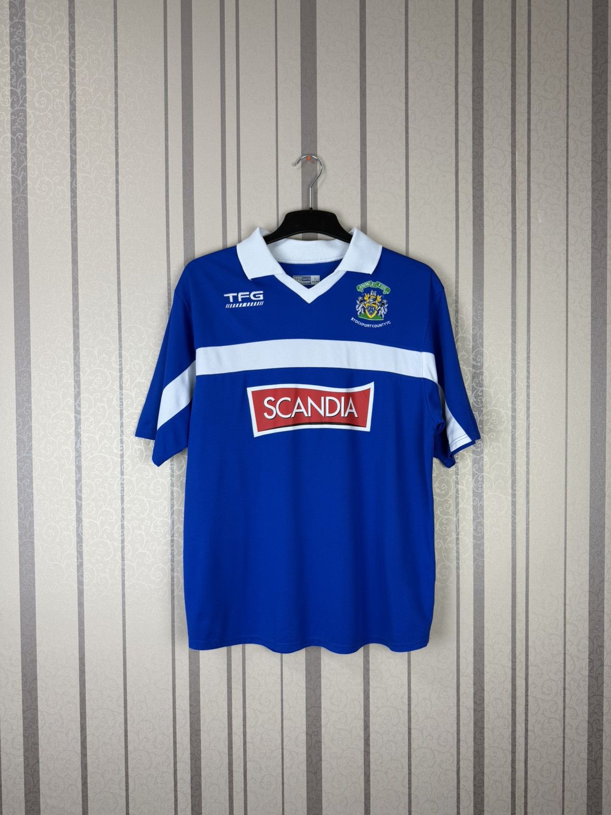 Other Stockport County Home football shirt 2006 Soccer Jersey Size US L / EU 52-54 / 3 - 1 Thumbnail