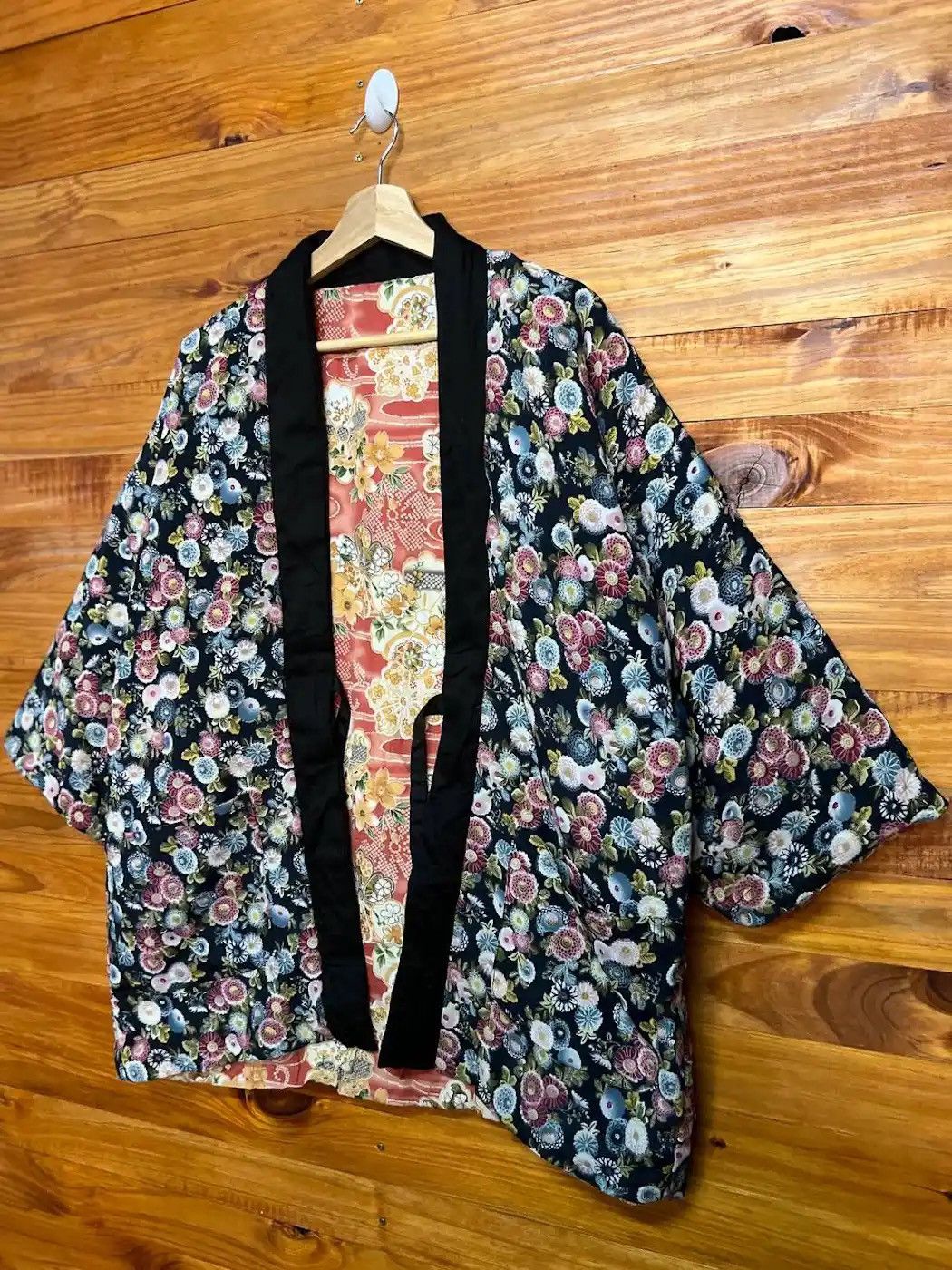 Other Vintage Reversible All Over Kimono Naori Cardigans Size US L / EU 52-54 / 3 - 2 Thumbnail
