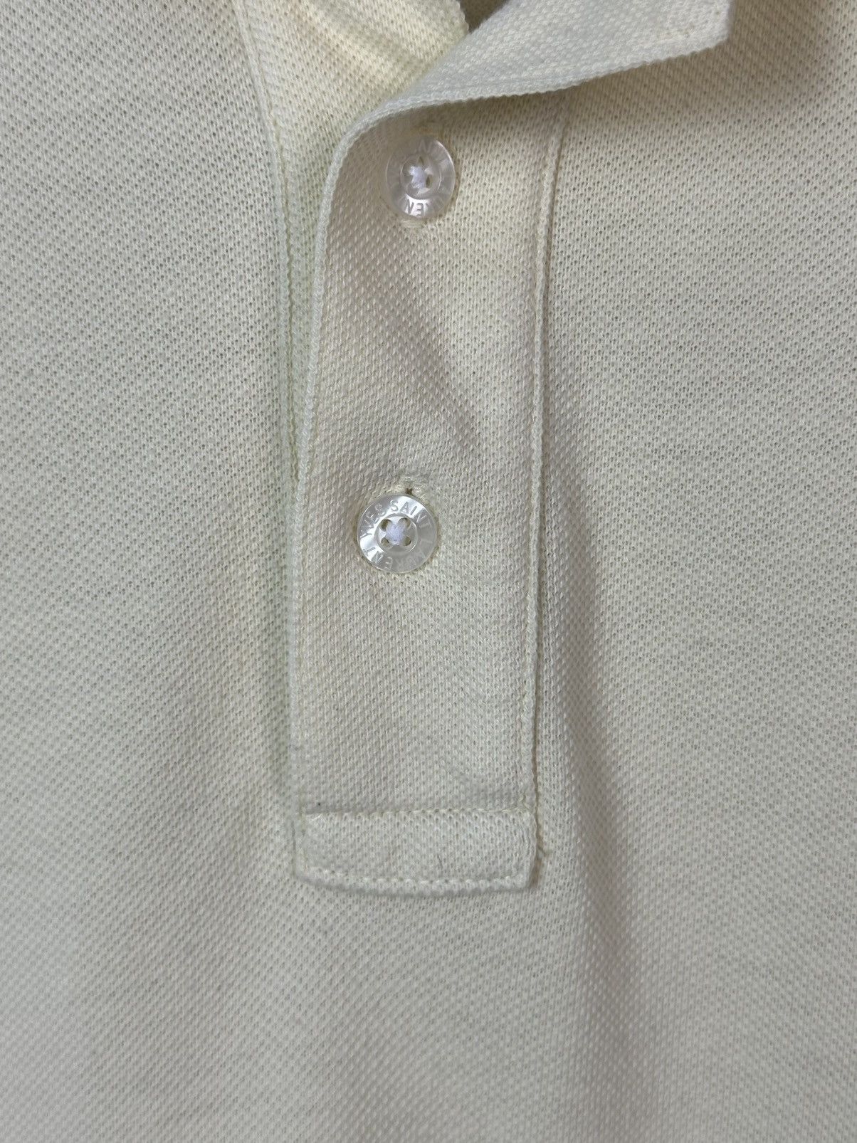 Yves Saint Laurent YSL YvesSaintLaurent Vintage Yellow Cotton Short Sleeve Polo Size US XL / EU 56 / 4 - 6 Thumbnail