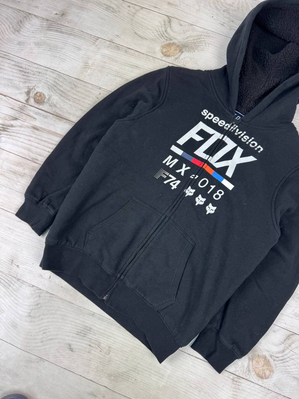 Fox Racing Vintage Fox Racing Hoodie Full Zip Sasquatch Faux Fur Lined Size US S / EU 44-46 / 1 - 3 Thumbnail