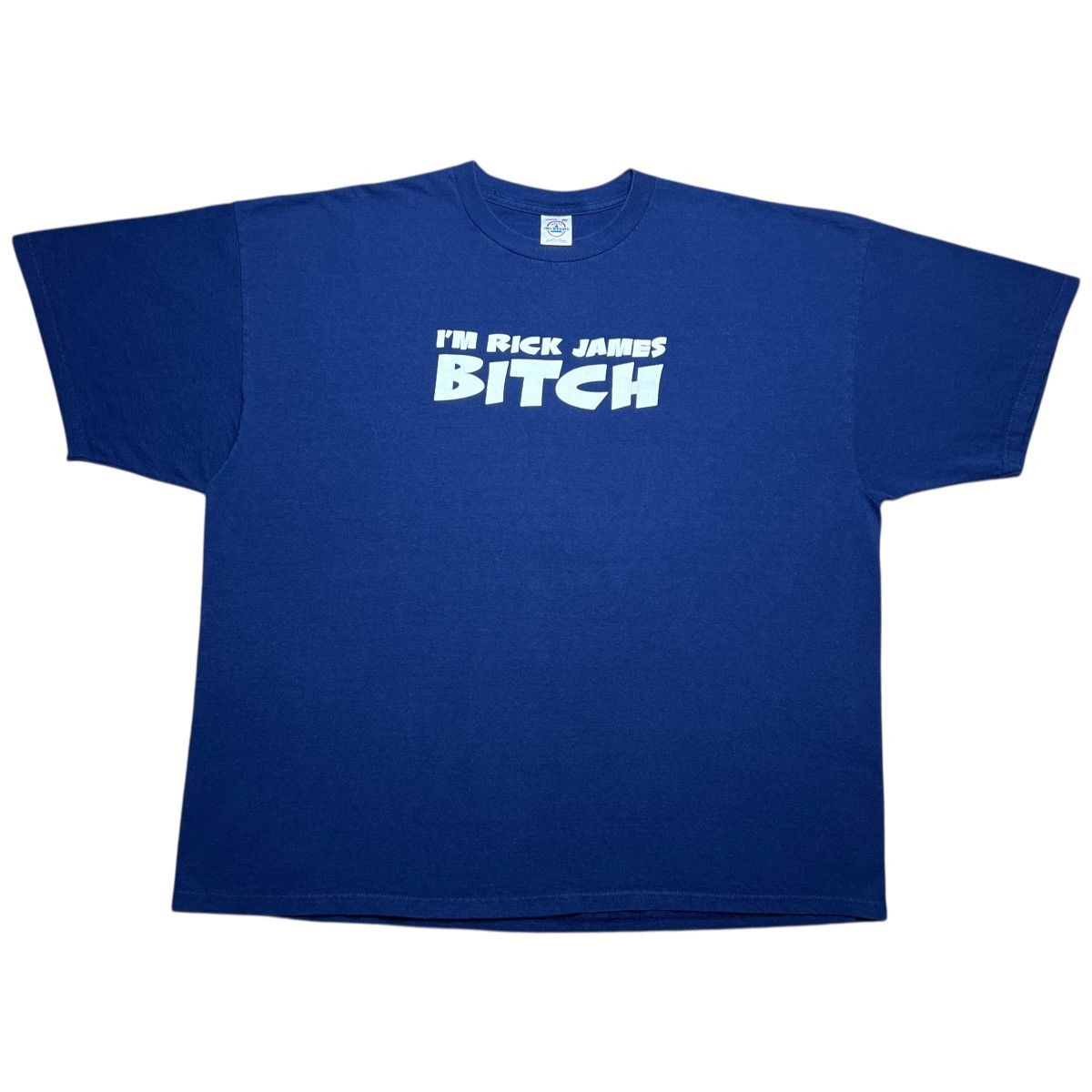 Delta Vtg 2000s I’m Rick James Bitch Spell Out Word Graphic Tee Size US XXL / EU 58 / 5 - 1 Thumbnail