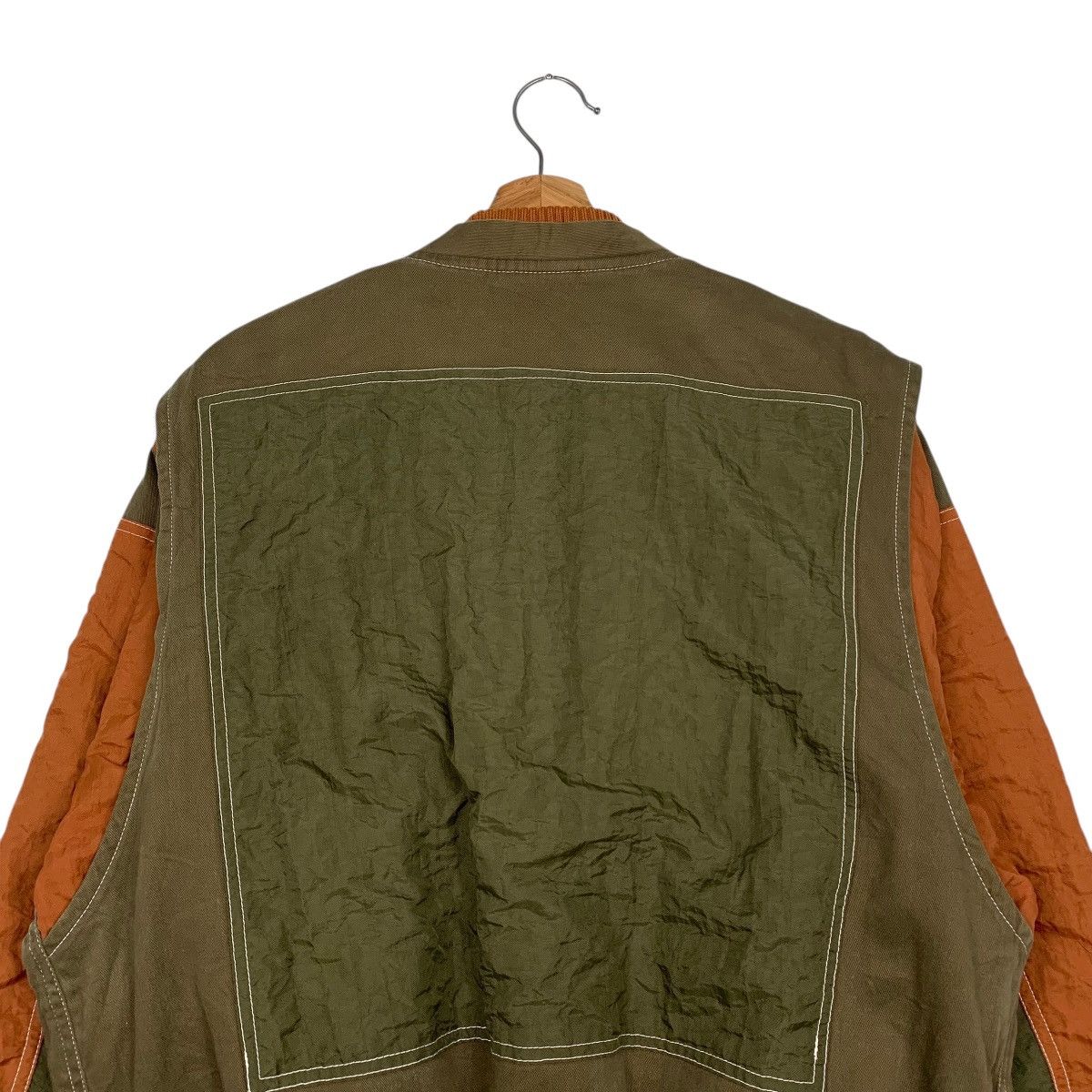 Japanese Brand Japanese Brand Zig Zag Color Block Bomber Jacket Size US M / EU 48-50 / 2 - 8 Thumbnail