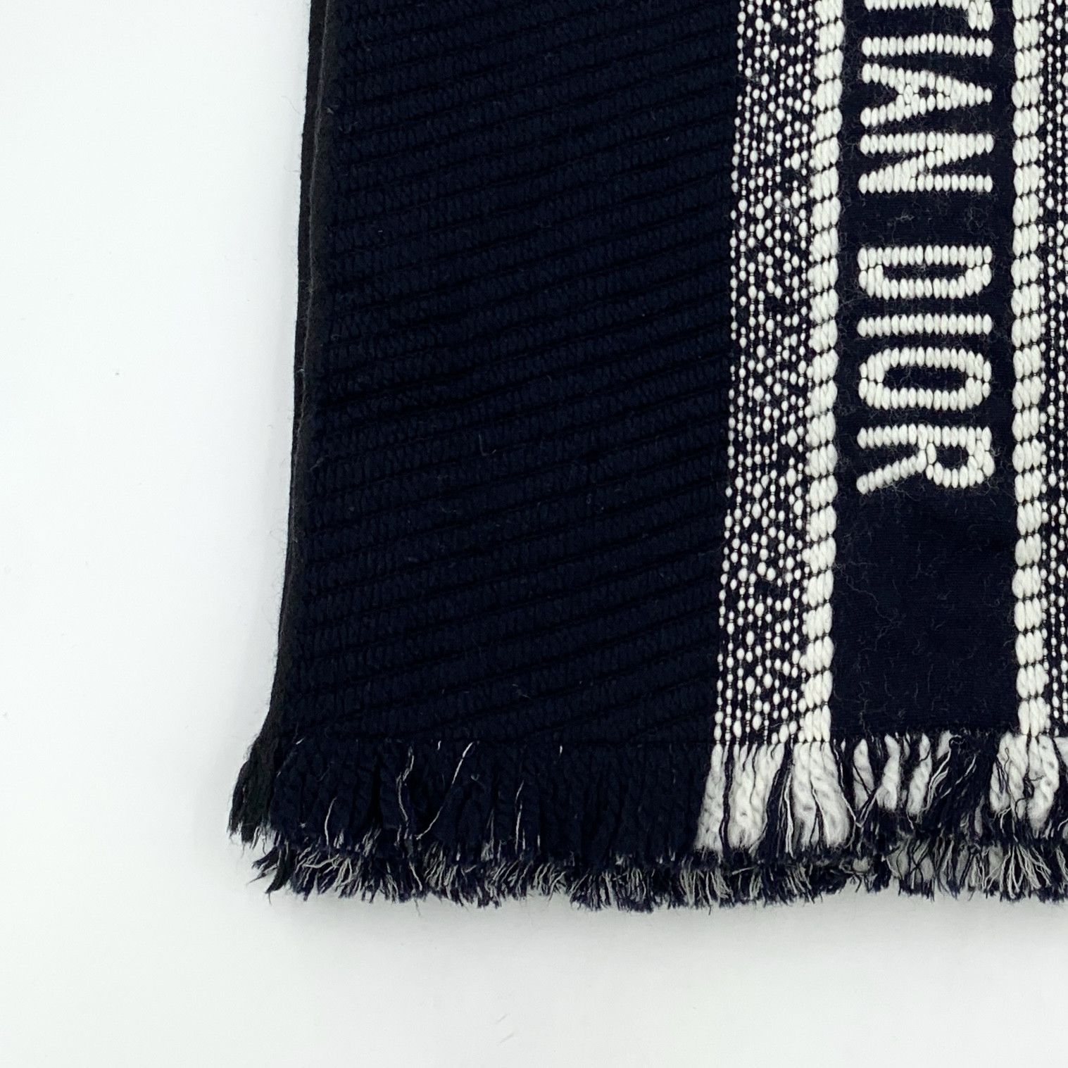 Dior Dior Oblique Fringe Scarf Multi (206×42cm) Size ONE SIZE - 3 Thumbnail