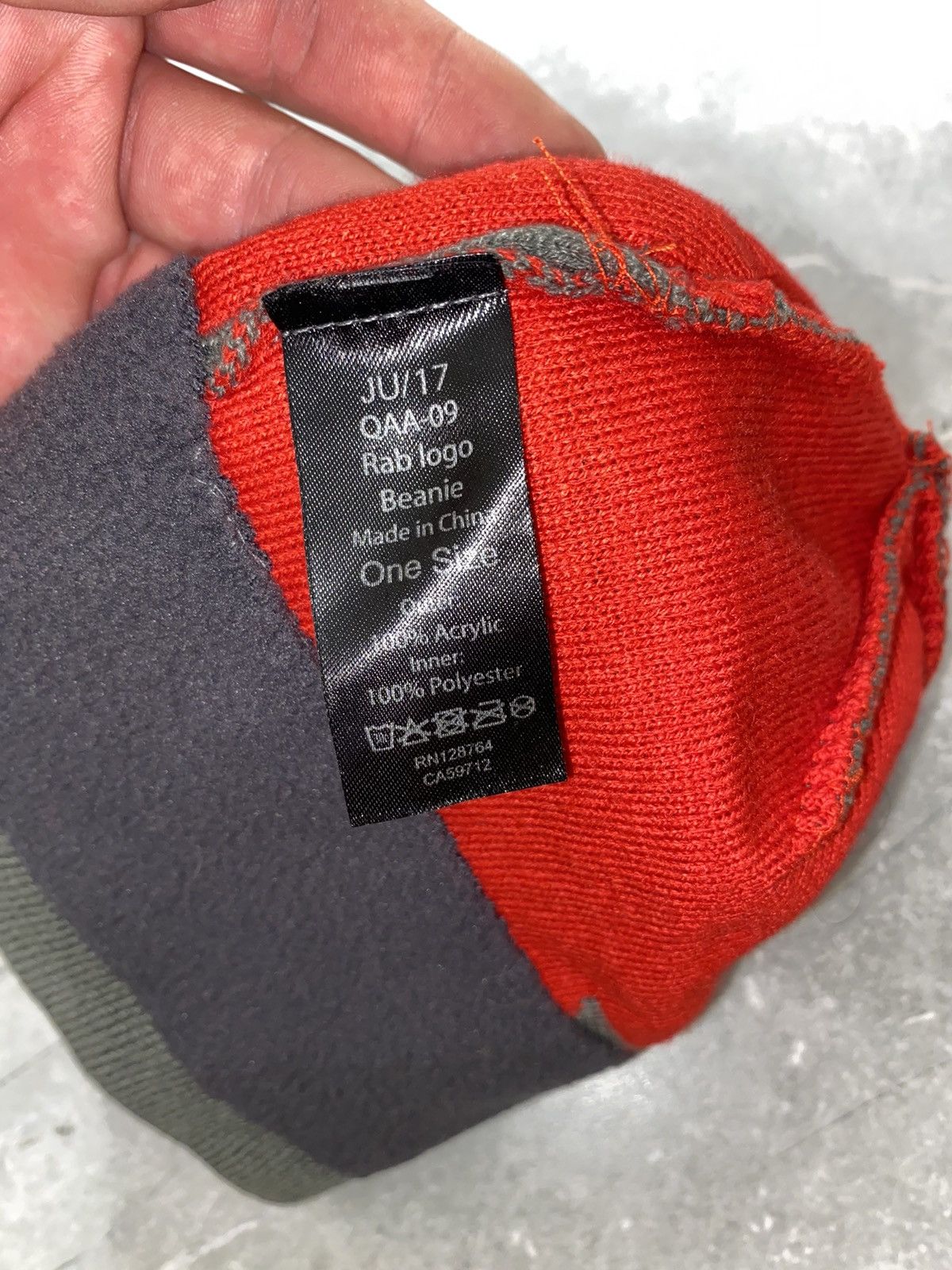 Rab × Vintage Rab Logo Beanie Hat Vintage Big Logo Like Arcteryx Size ONE SIZE - 6 Thumbnail