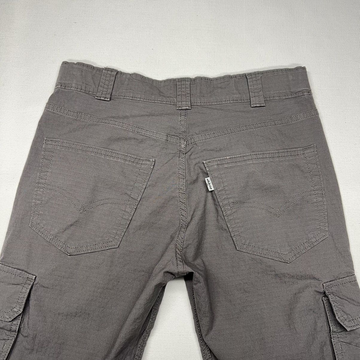 Levi's Levis Cargo Pants Grey Ripstop Straight Tactical Y2K Size US 29 - 14 Thumbnail