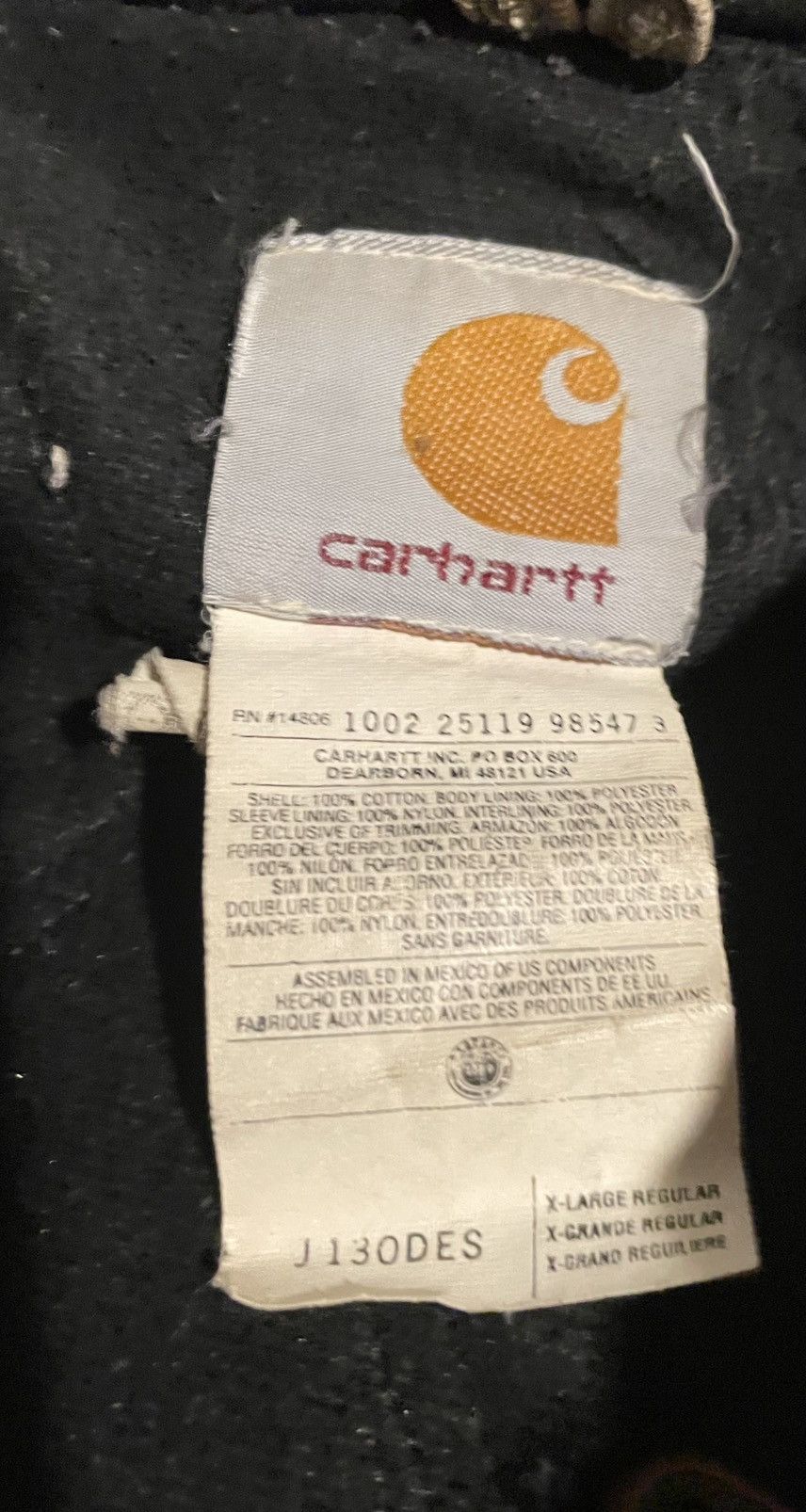 Carhartt Carhartt j130 des Size US XL / EU 56 / 4 - 4 Thumbnail