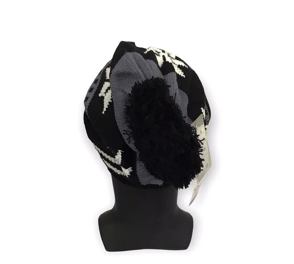 Japanese Brand × Vintage Japanese Brand Print Beanie Hat Size ONE SIZE - 4 Thumbnail