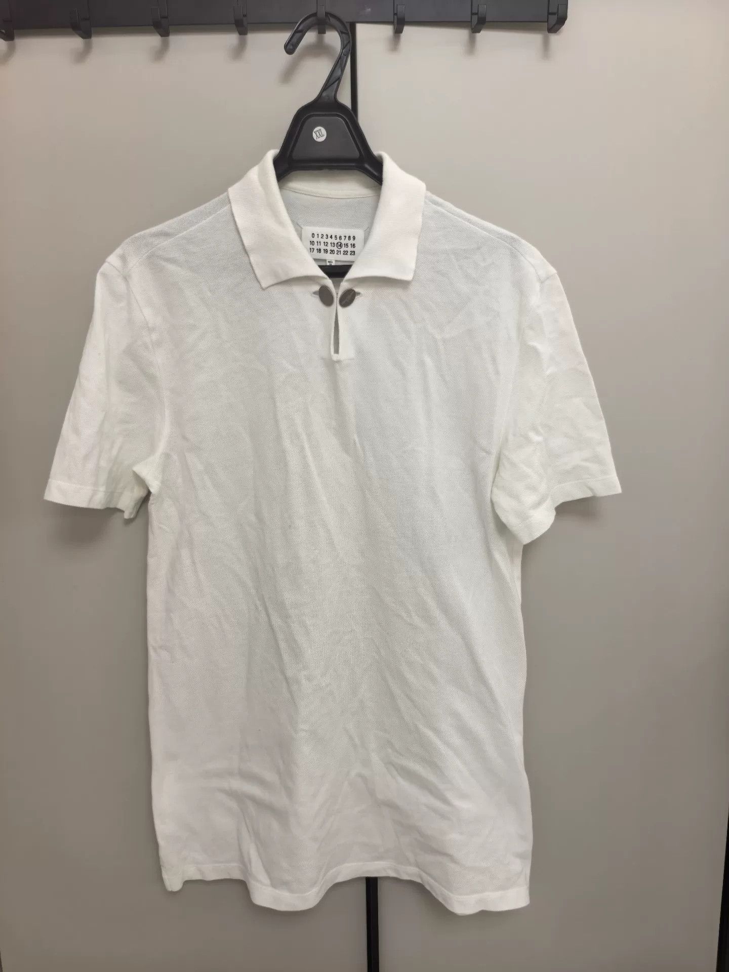 Maison Margiela Maison Margiela Men's Metal Buckle Polo Size US S / EU 44-46 / 1 - 1 Thumbnail