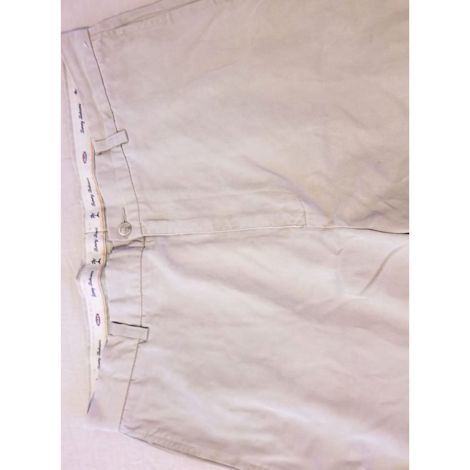 Tommy Bahama VINTAGE Tommy Bahama Khakis Pants Mens 36x30 Cotton Beige Chino Trouser Slack Dress Pants Size US 36 / EU 52 - 7 Thumbnail
