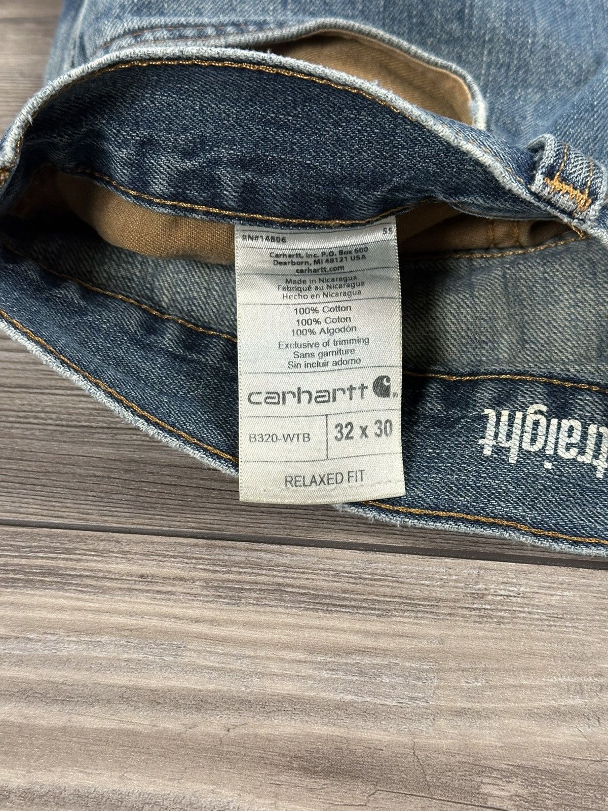 Carhartt × Vintage Carhartt Jeans Size US 33 - 5 Thumbnail