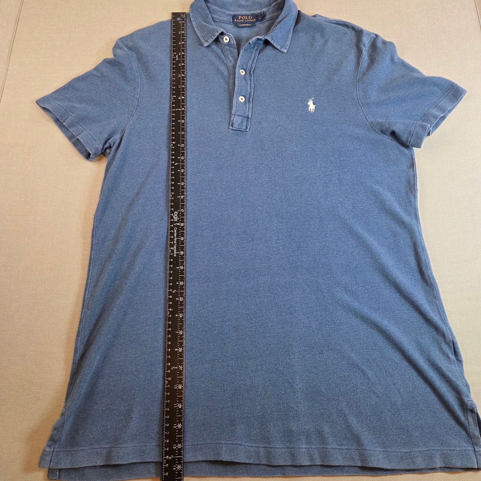 Polo Ralph Lauren Polo Ralph Lauren Featherweight Mesh Polo L Size US L / EU 52-54 / 3 - 5 Thumbnail