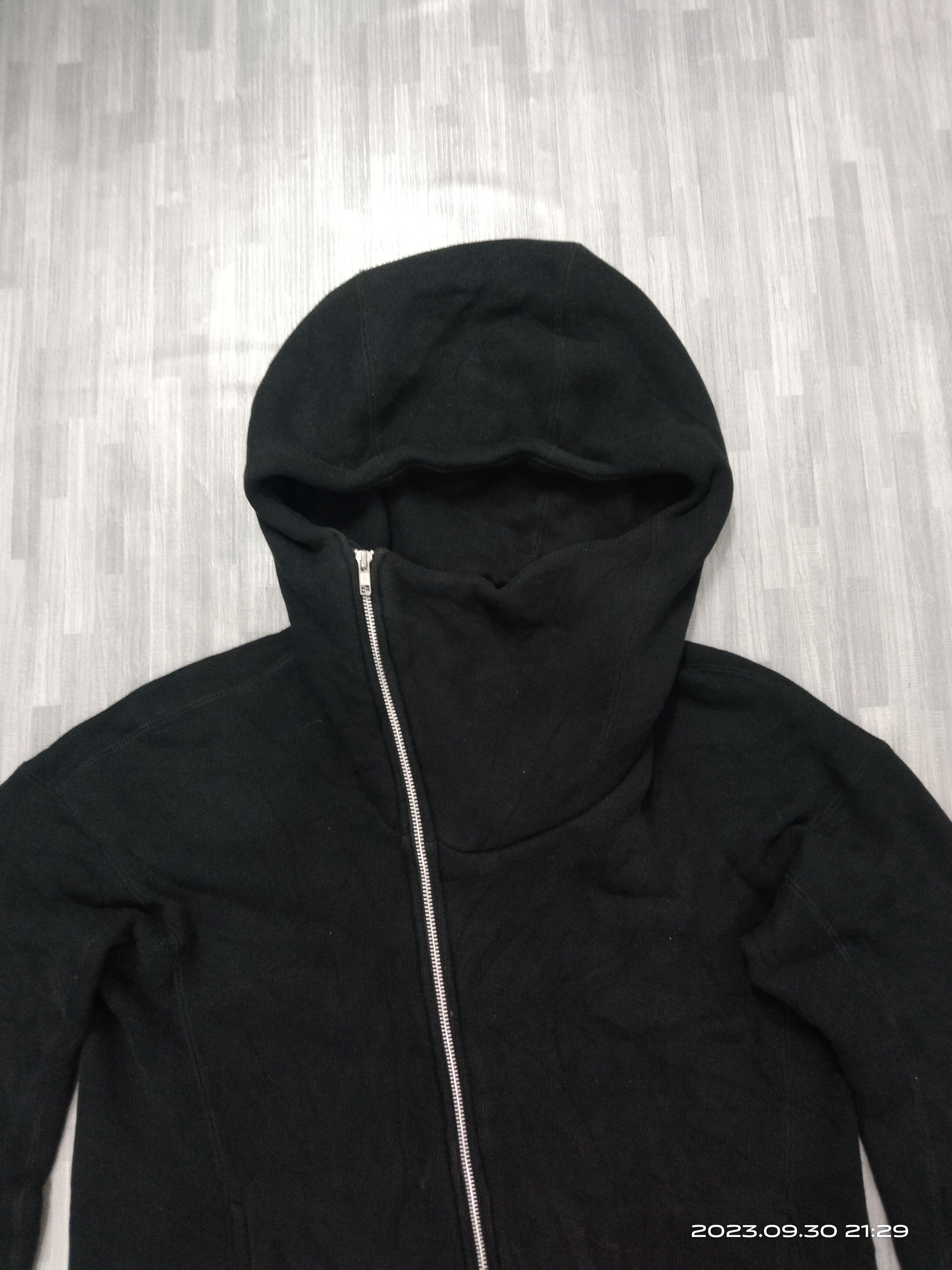 Lad Musician SICK BLACK LAD MUSICIAN ASYMMETRICAL ZIP HOODIE Size US M / EU 48-50 / 2 - 5 Thumbnail