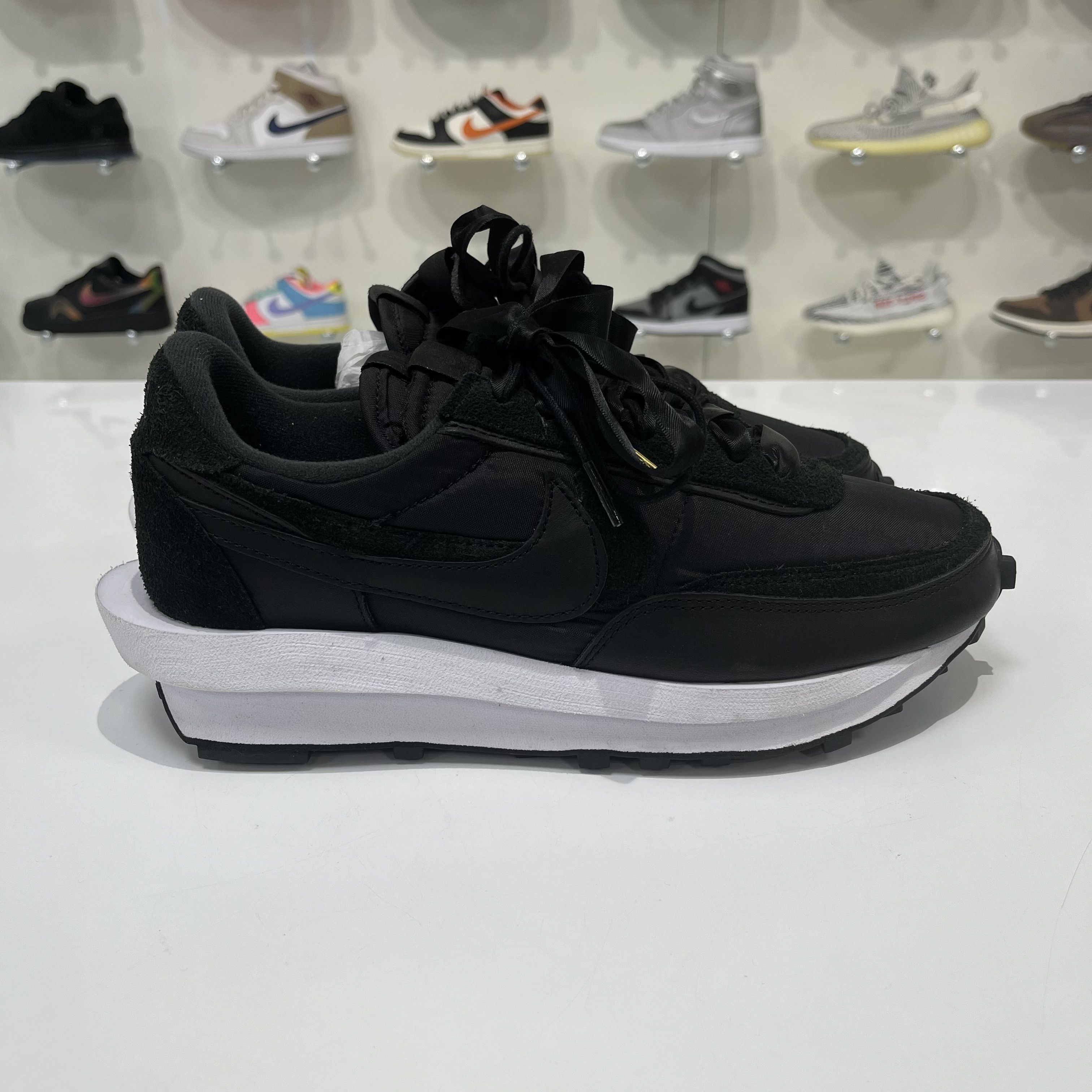 Nike Nike LD Waffle Sacai Black Nylon Size US 8.5 / EU 41-42 - 4 Thumbnail