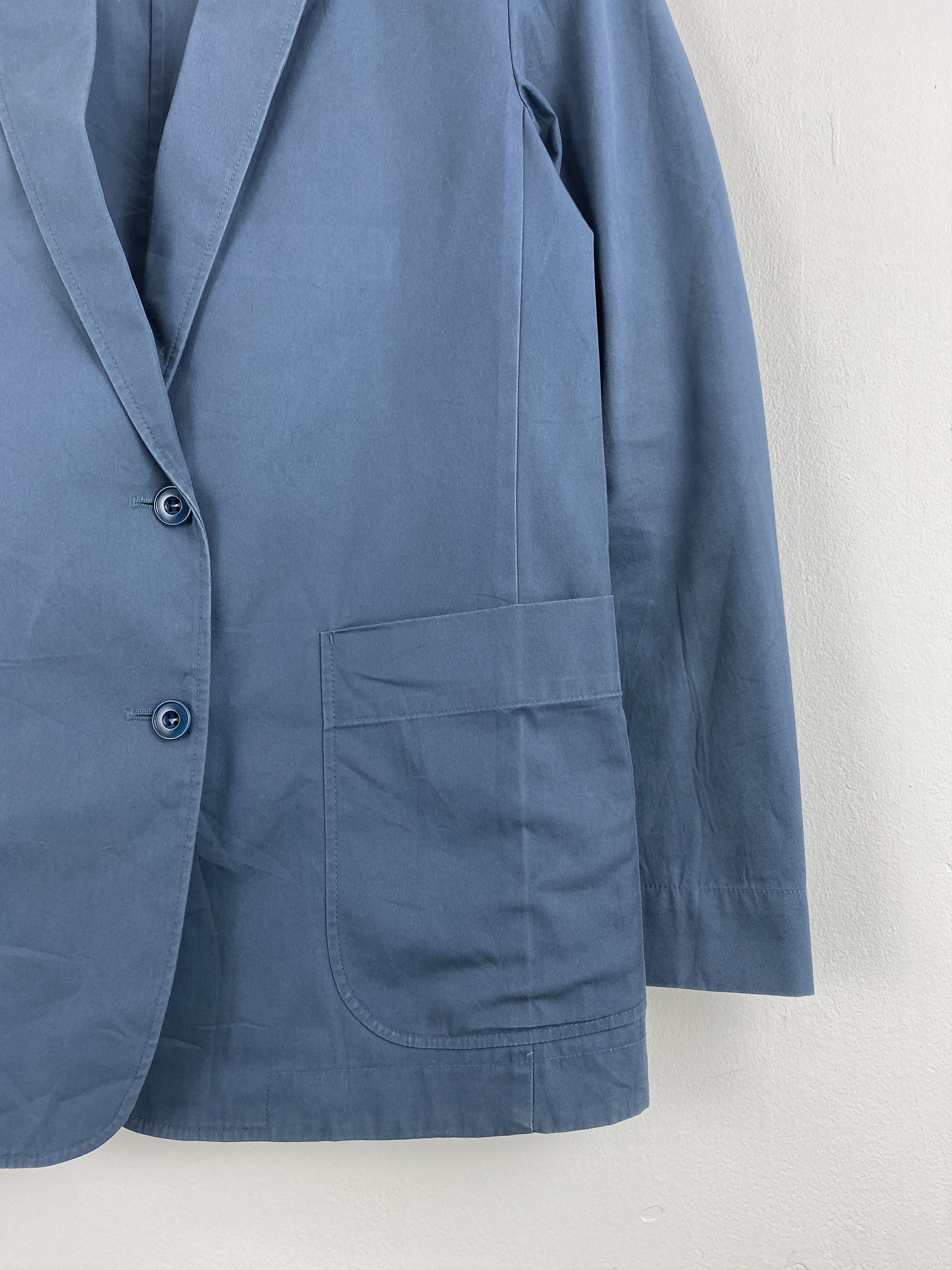 Lemaire × Uniqlo Lemaire x Uniqlo Coat Blazer Suit Jacket Blue JA0113 Size US S / EU 44-46 / 1 - 10 Thumbnail